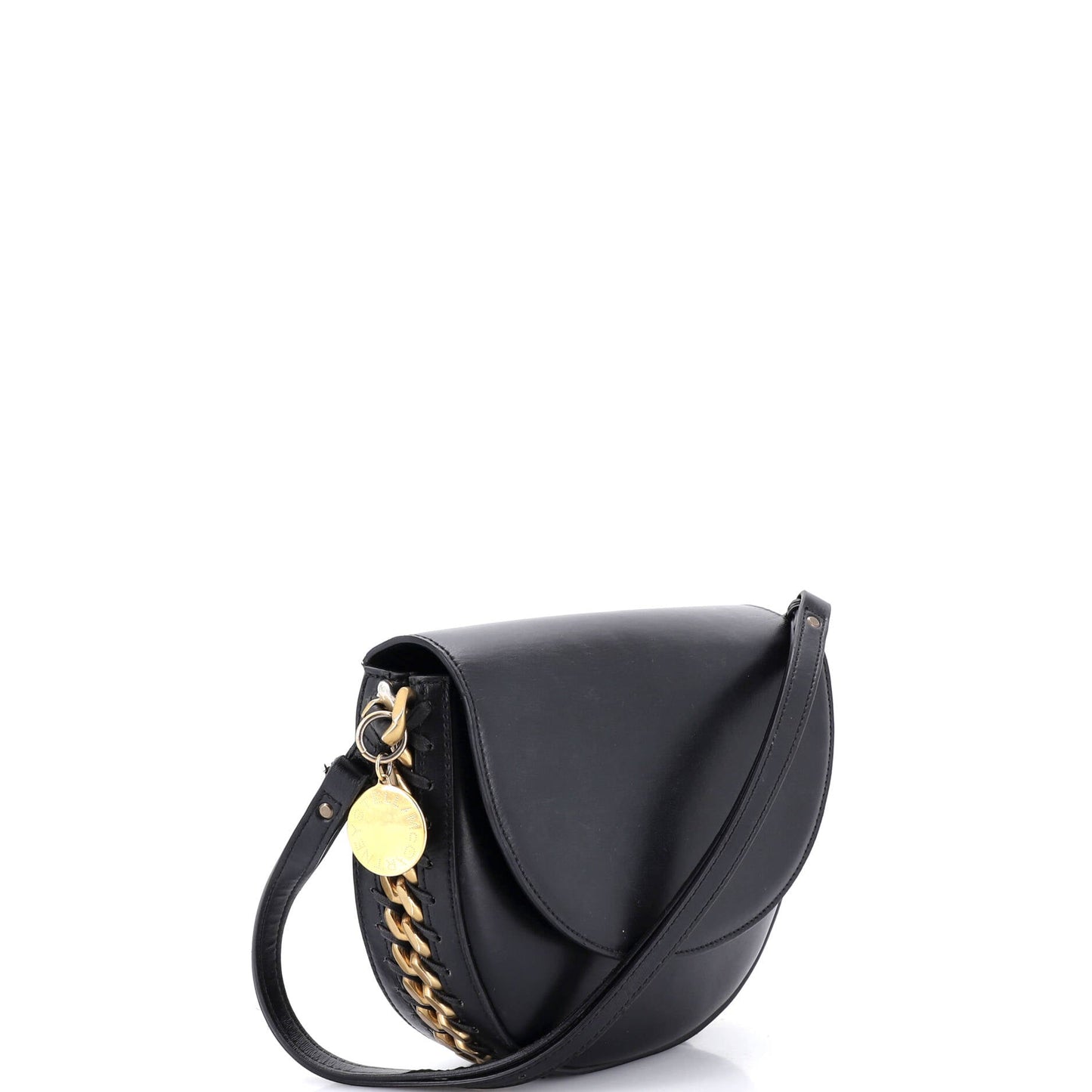 Frayme Flap Shoulder Bag Faux Leather Medium