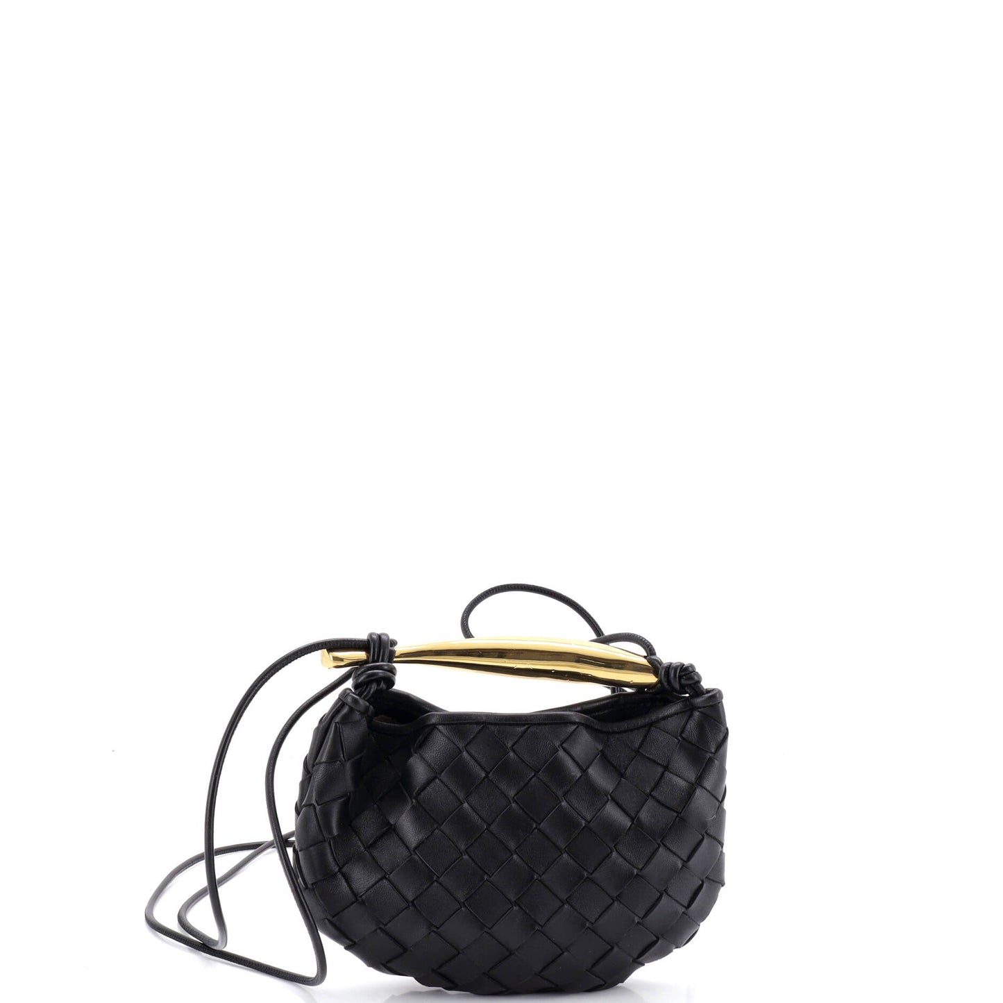 Sardine Top Handle Bag Intrecciato Nappa Mini