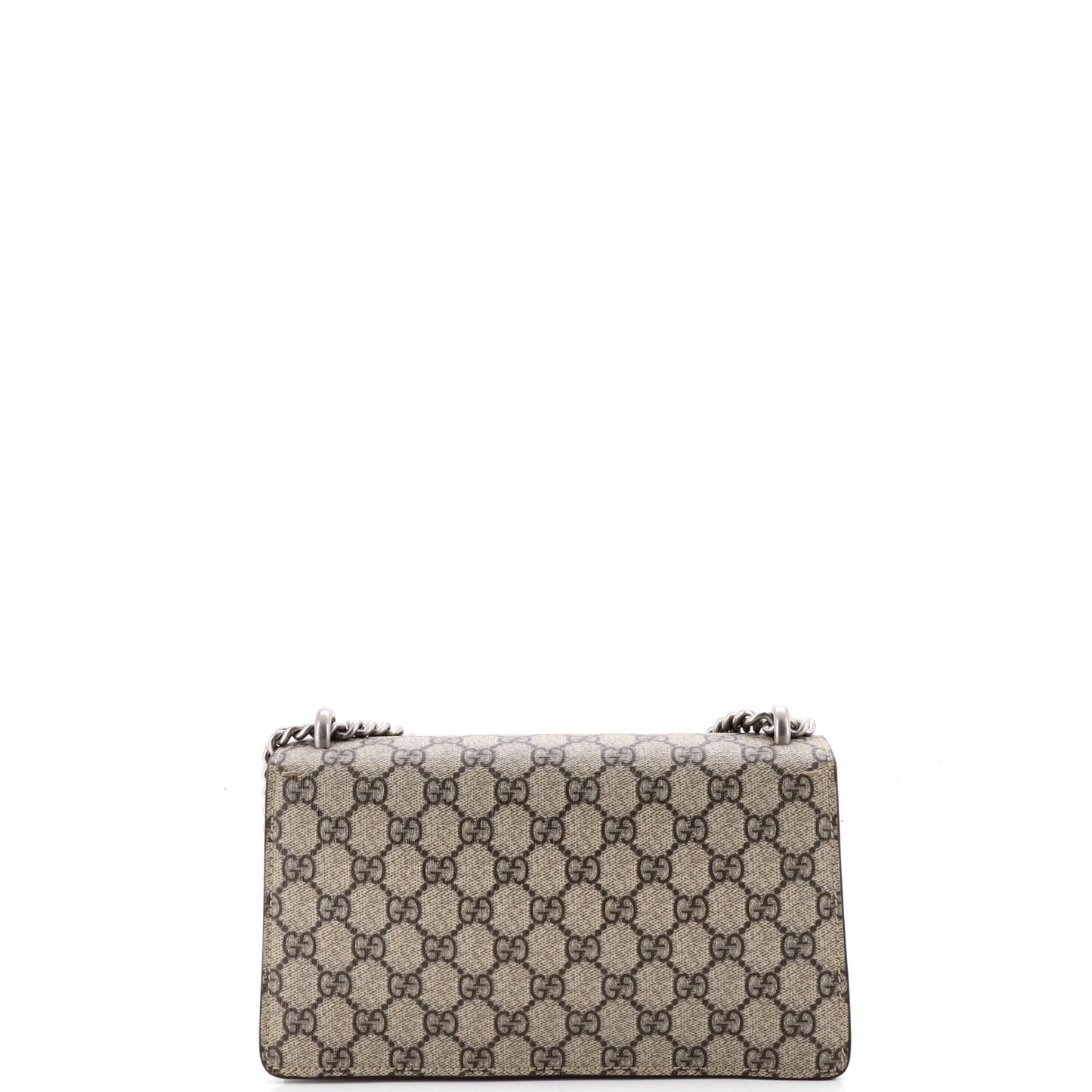 Dionysus Bag GG Coated Canvas with Crystal Embellished Metal Small