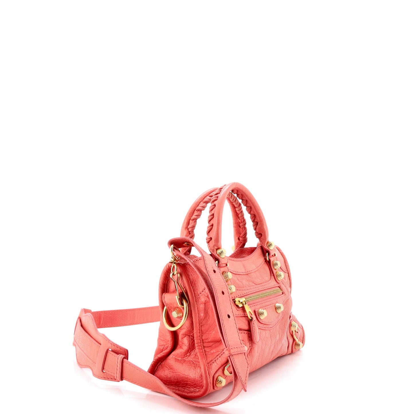 City Giant Studs Bag Leather Mini