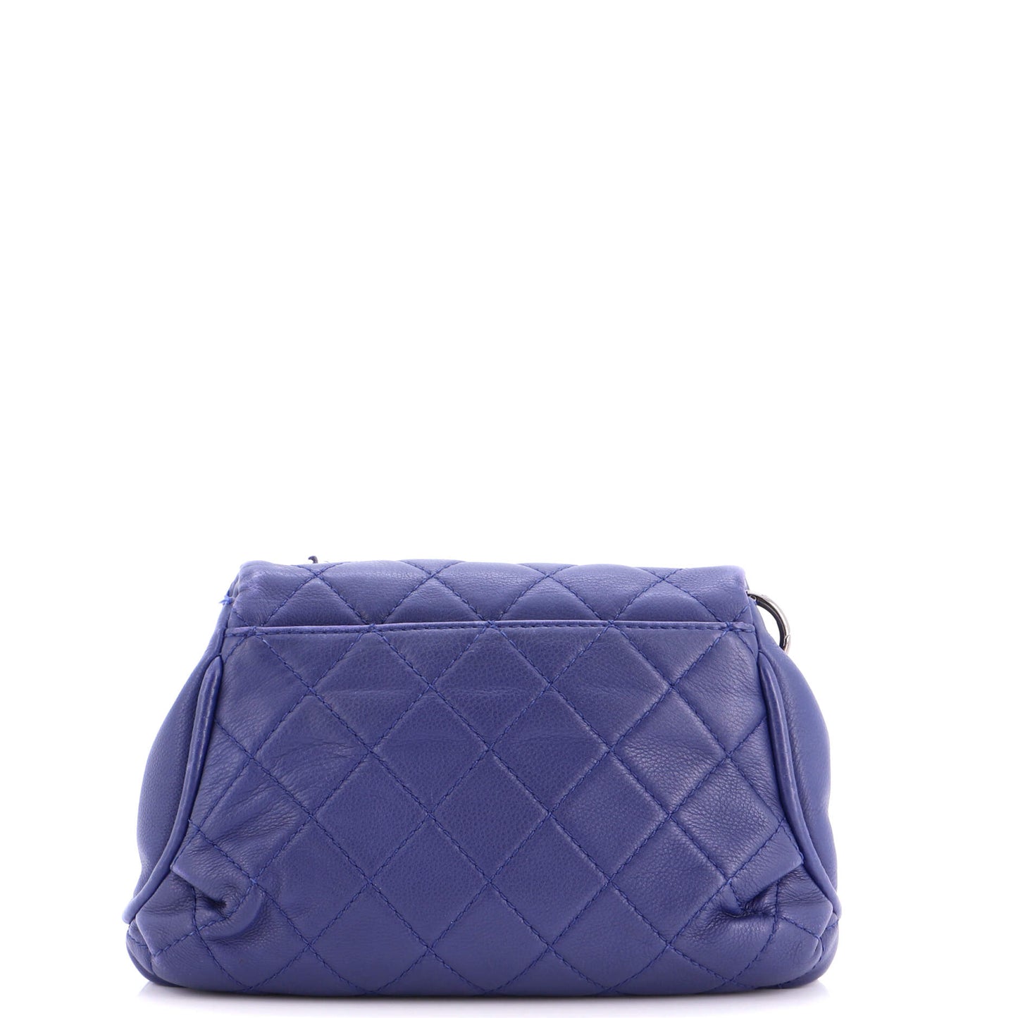 CC Curvy Flap Bag Quilted Calfskin Medium