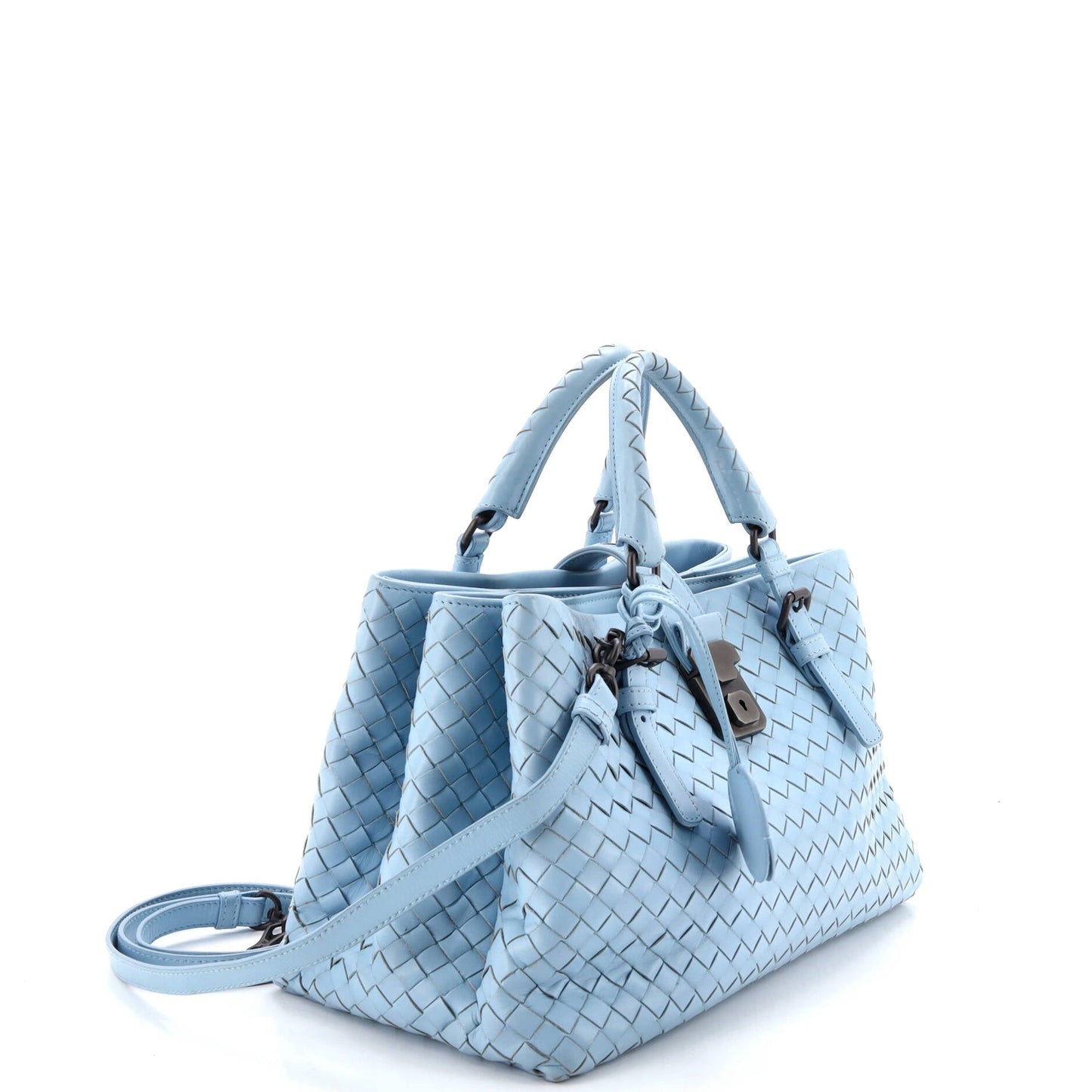 Roma Bag Intrecciato Nappa Small
