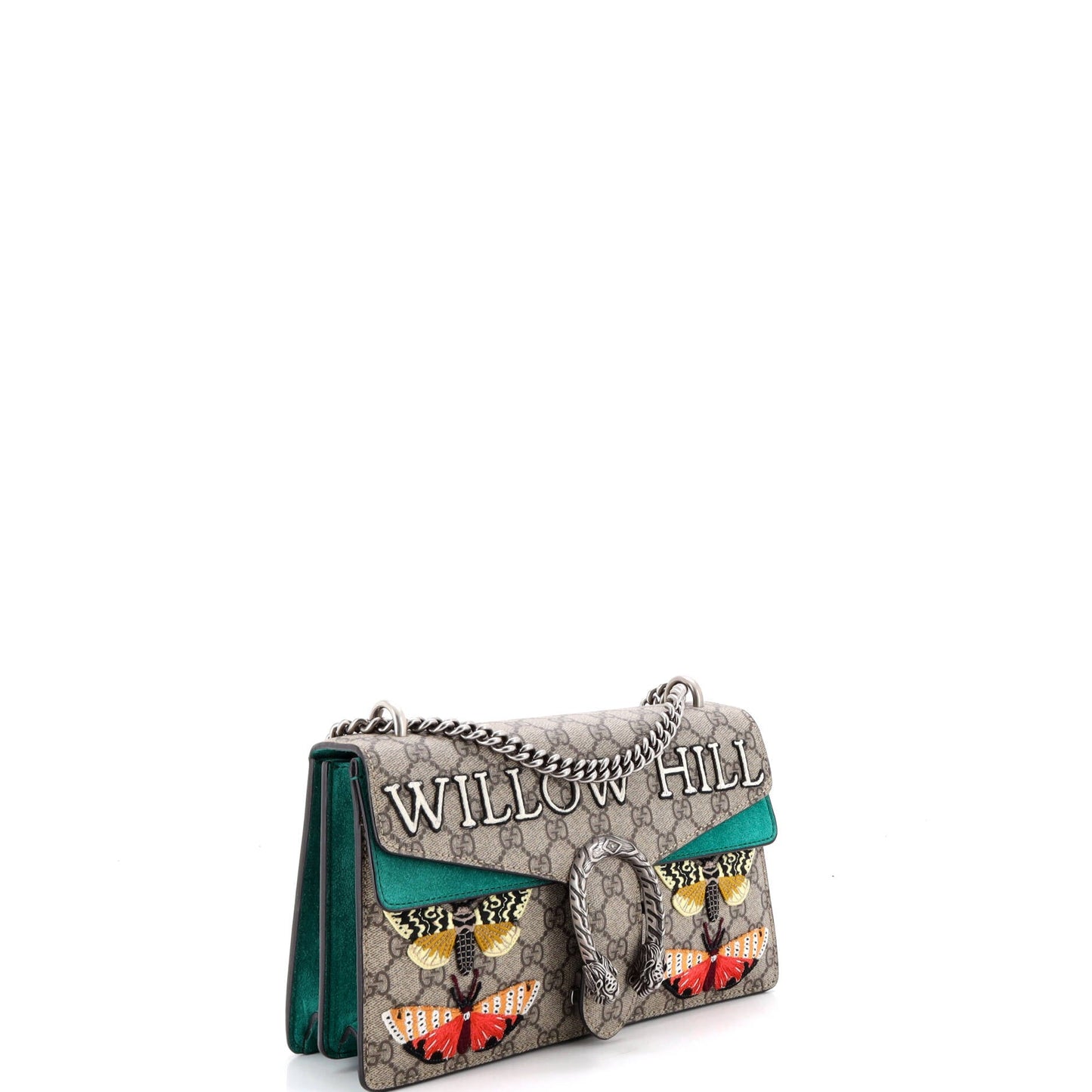 Dionysus Bag Embroidered GG Coated Canvas Small