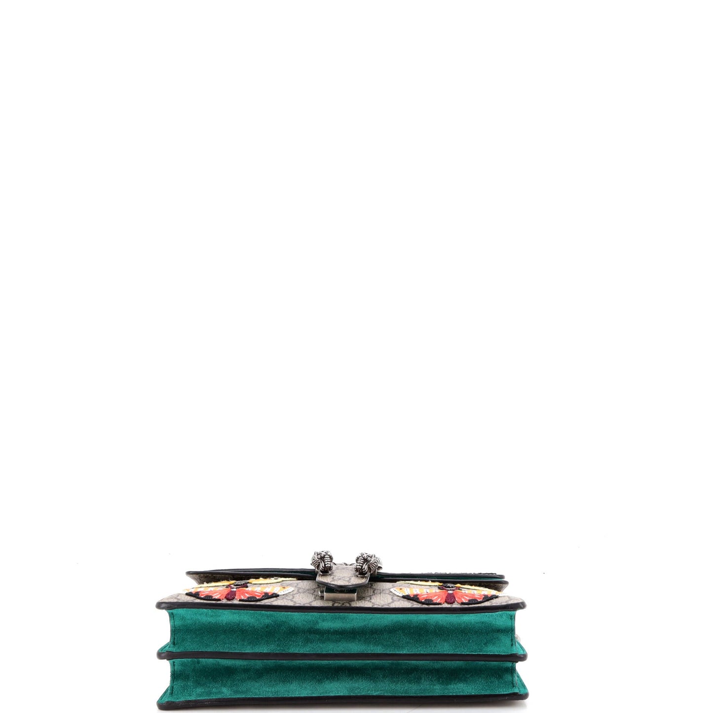 Dionysus Bag Embroidered GG Coated Canvas Small