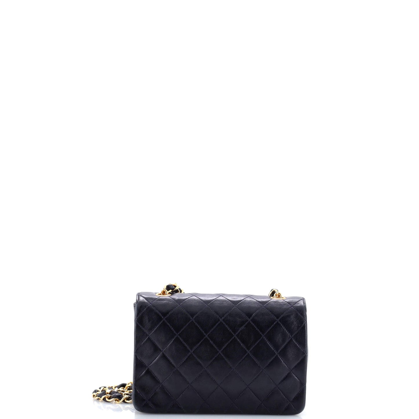 Vintage CC Chain Flap Bag Quilted Lambskin Mini