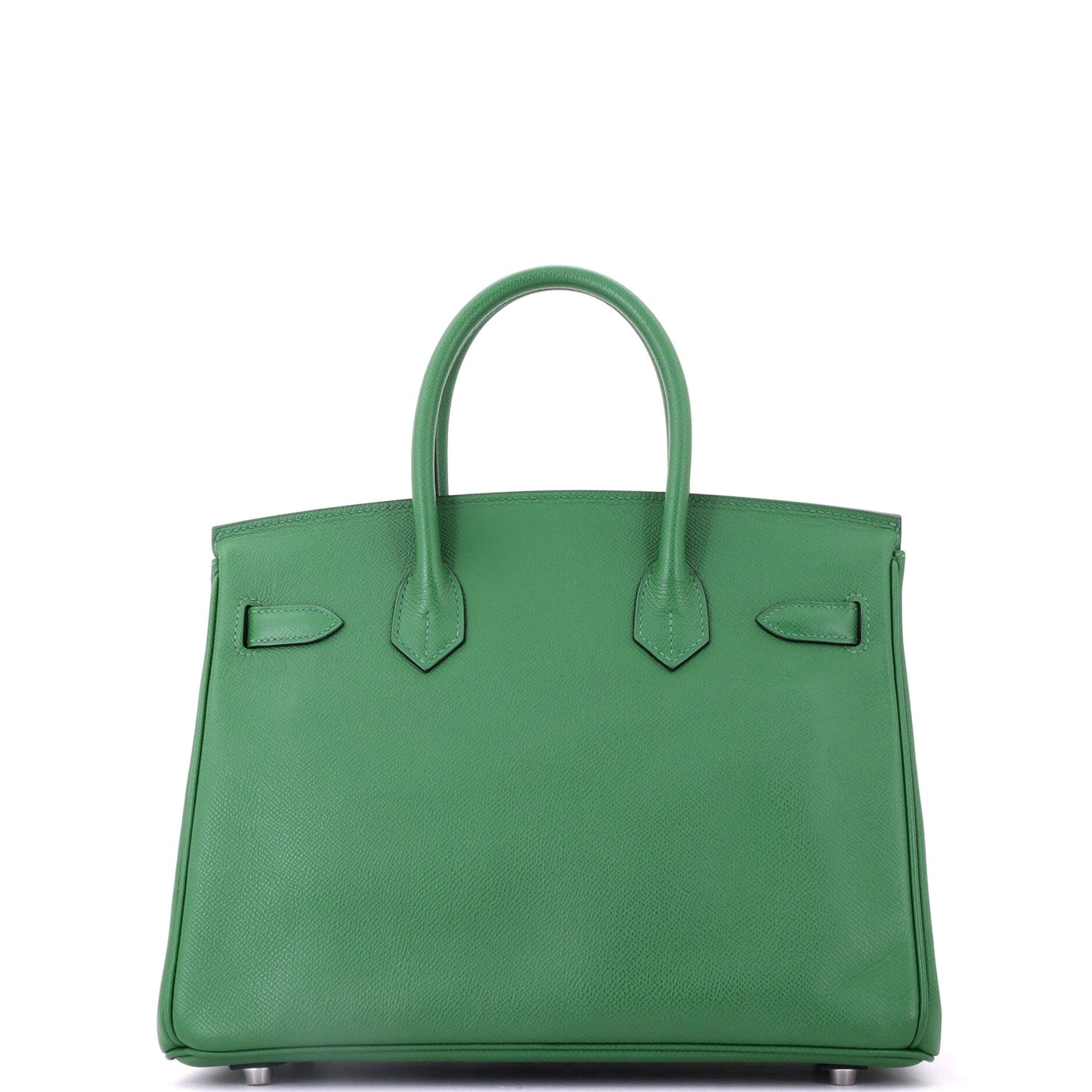 Birkin Handbag Vert Bengale Epsom with Palladium Hardware 30