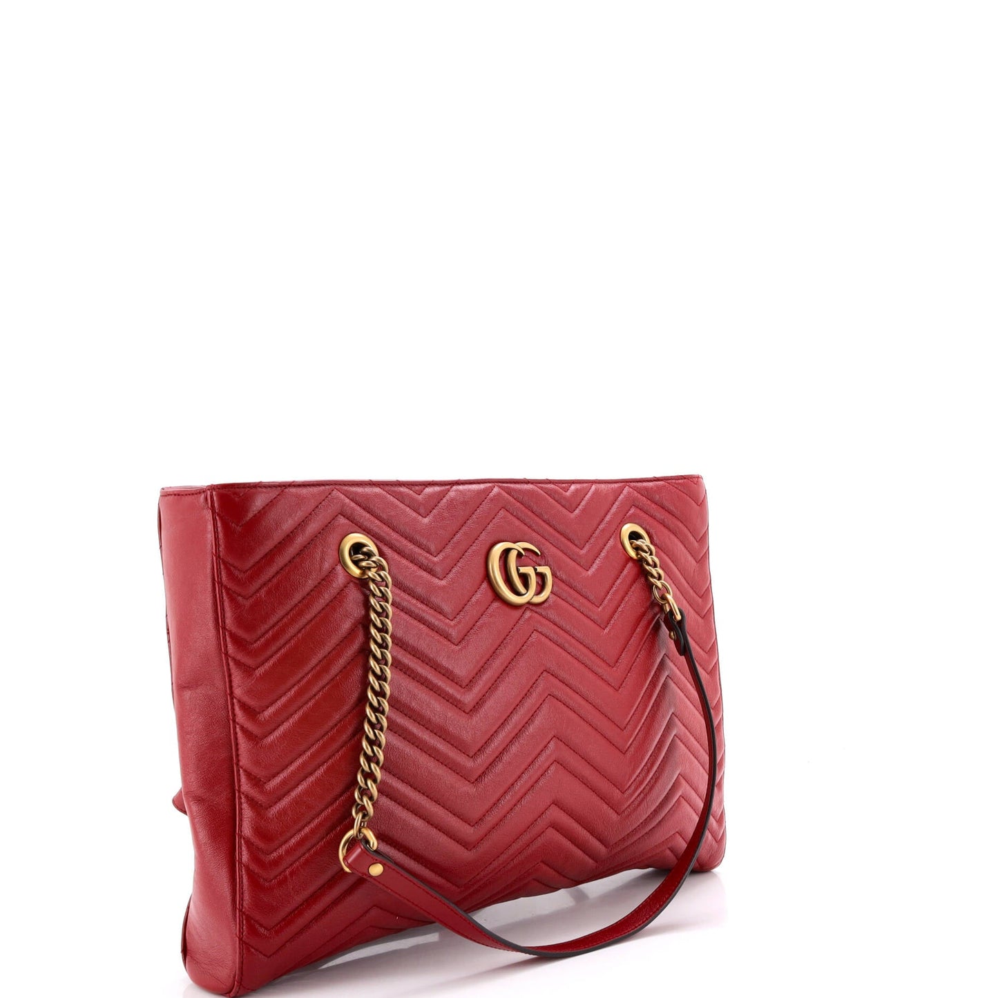 GG Marmont Zip Tote Matelasse Leather Medium