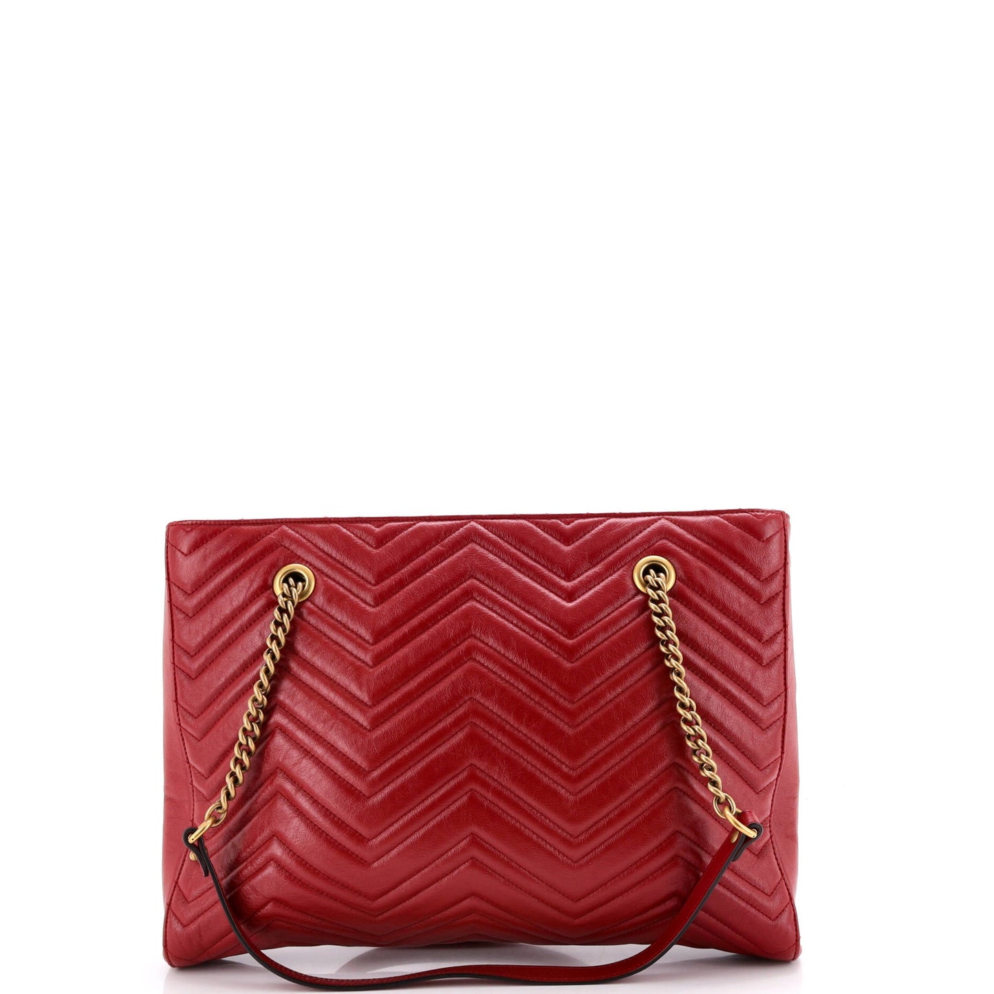 GG Marmont Zip Tote Matelasse Leather Medium