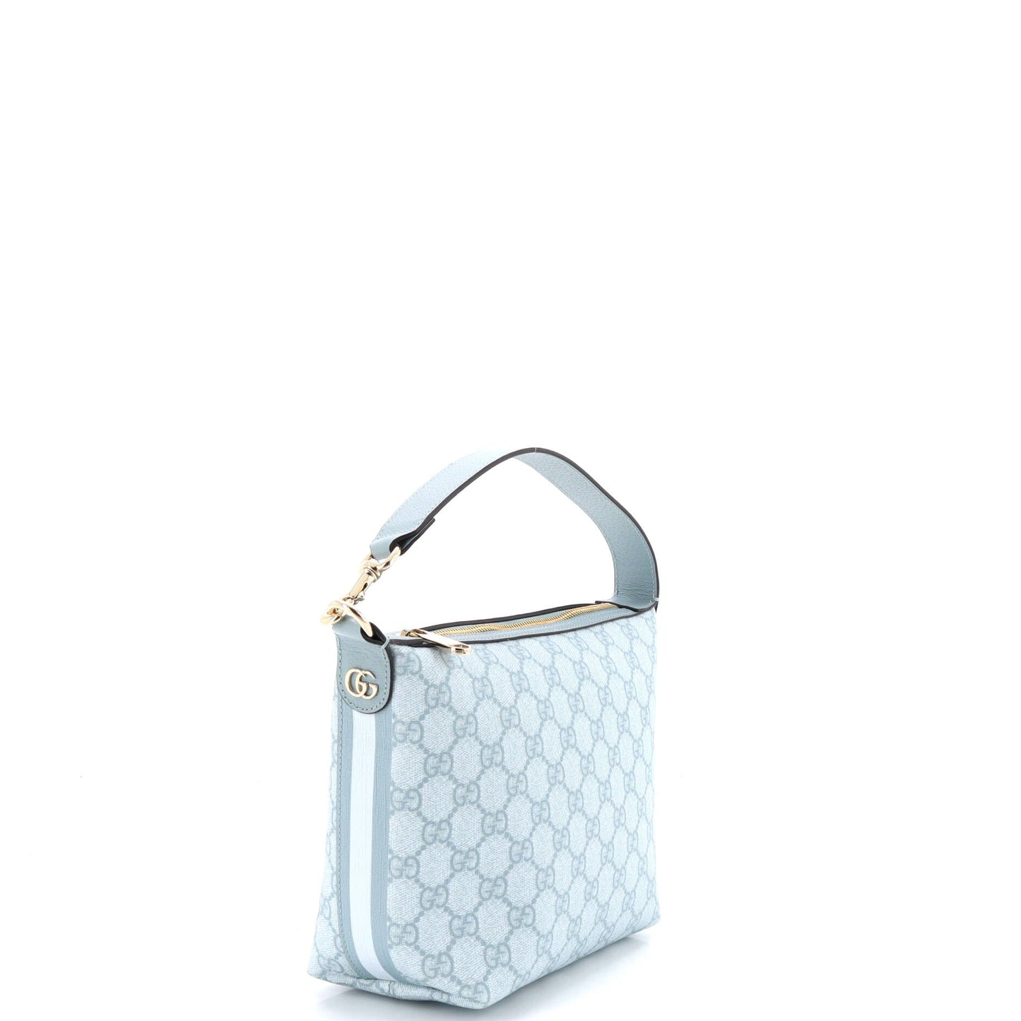 Ophidia Zip Shoulder Bag GG Coated Canvas Super Mini