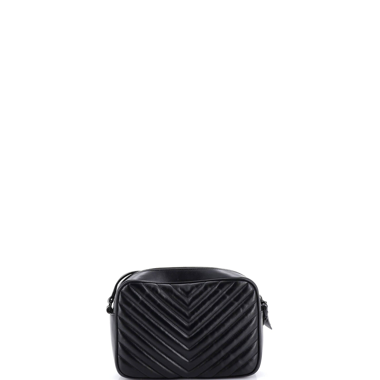 Lou Camera Bag Matelasse Chevron Leather Small