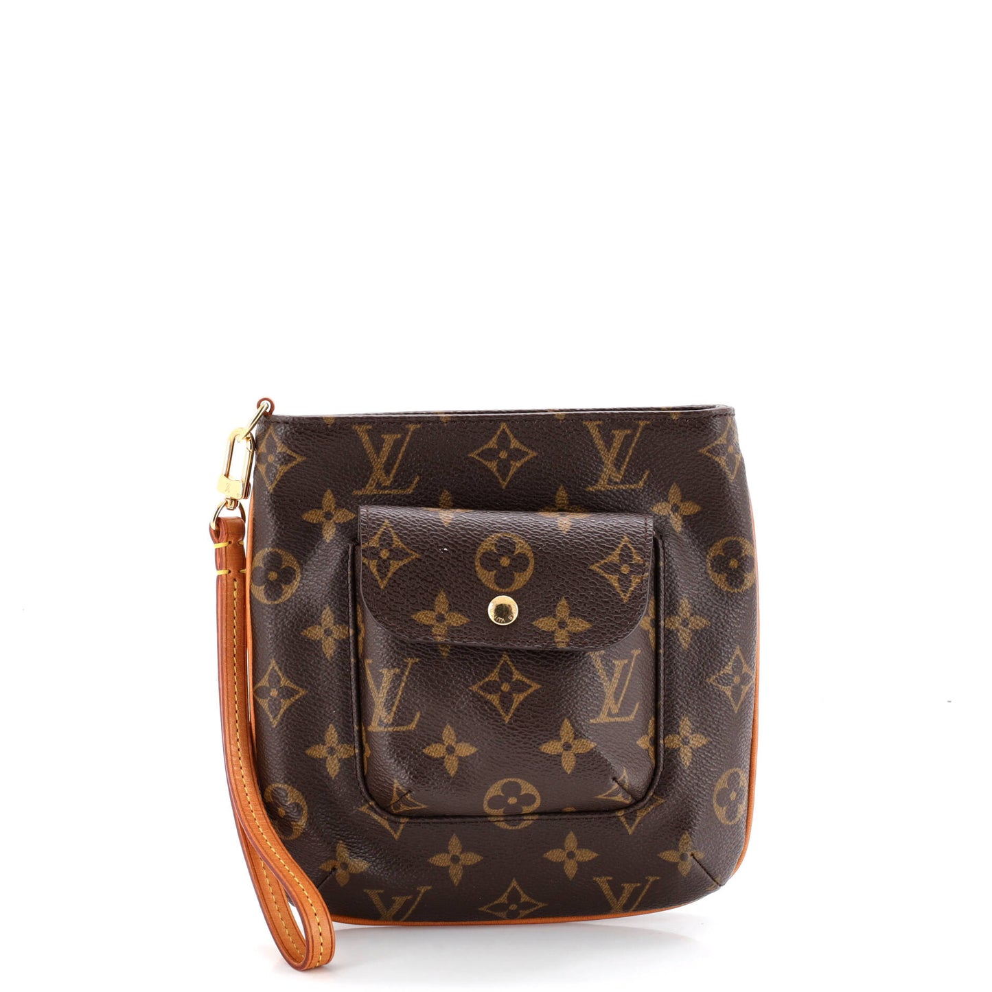 Partition Wristlet Clutch Monogram Canvas