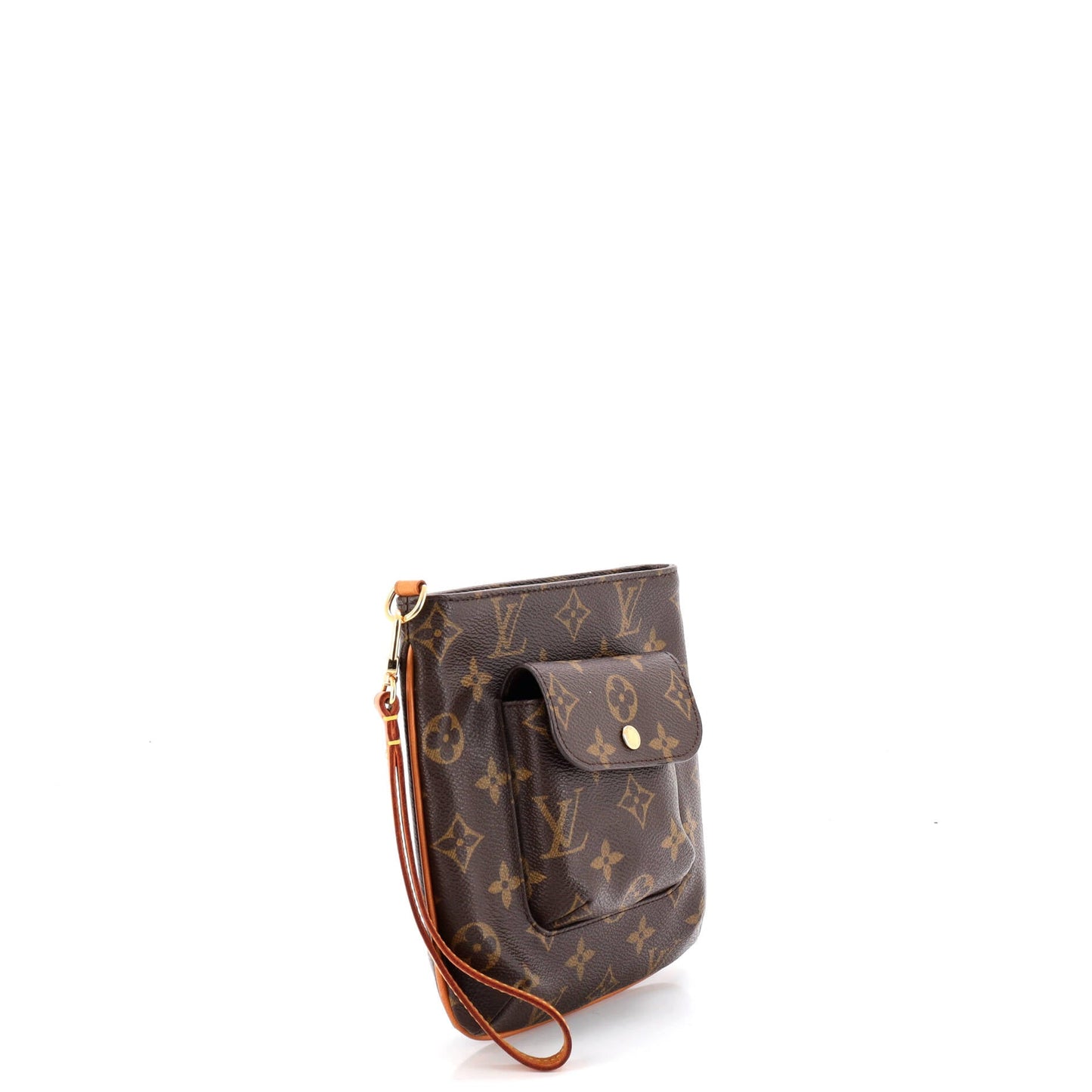 Partition Wristlet Clutch Monogram Canvas