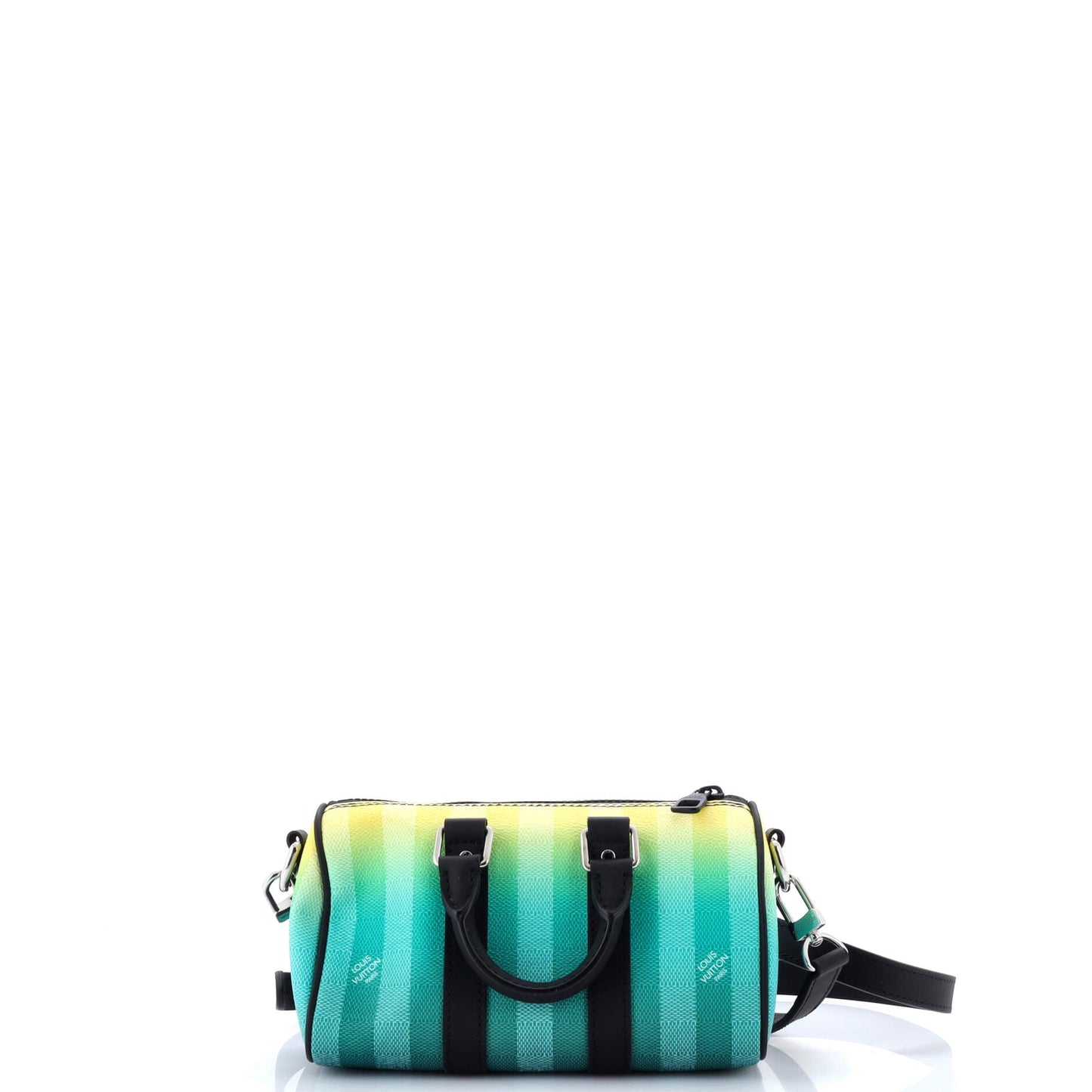 Keepall Bandouliere Bag Limited Edition Gradient Damier Stripes XS