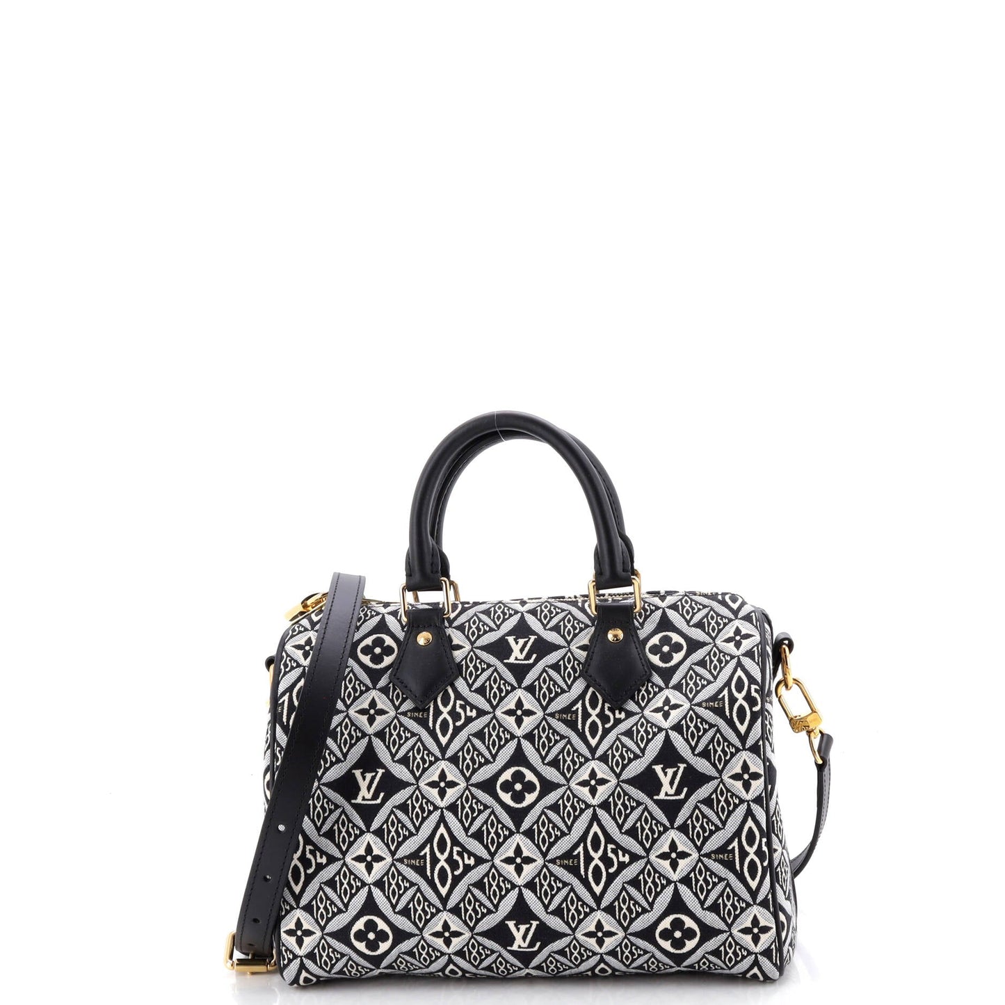 Speedy Bandouliere Bag Limited Edition Since 1854 Monogram Jacquard 25