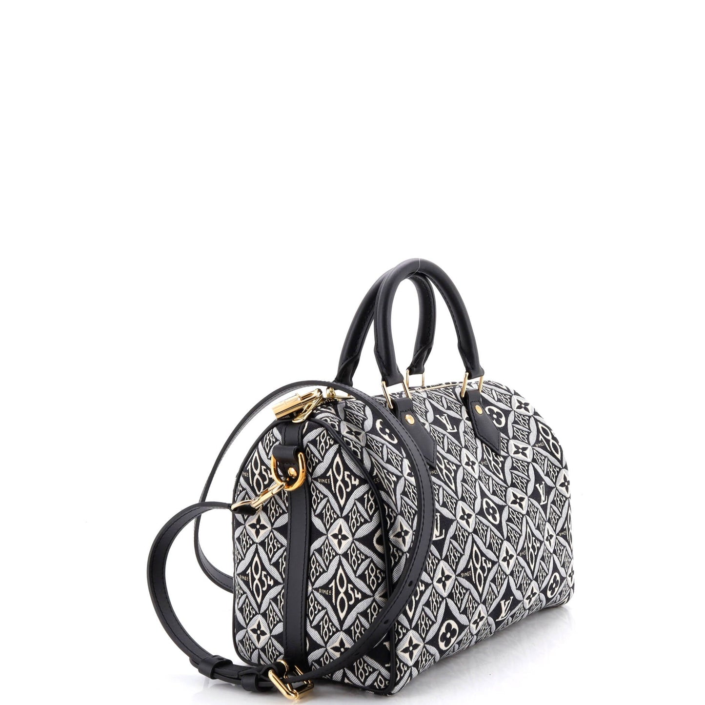 Speedy Bandouliere Bag Limited Edition Since 1854 Monogram Jacquard 25