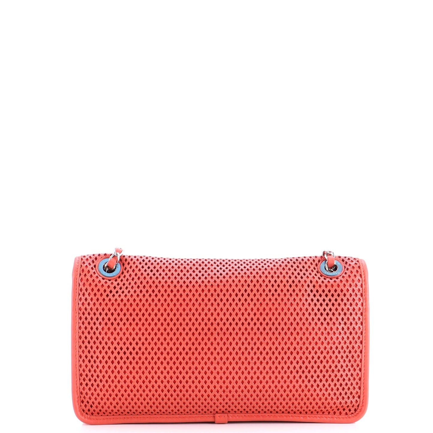 Up In The Air Flap Bag Perforated Leather Medium