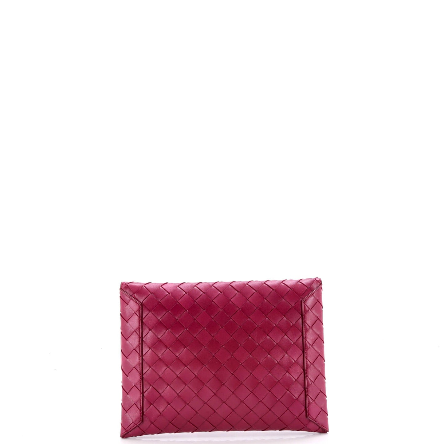 Flat Flap Pouch Intrecciato Nappa