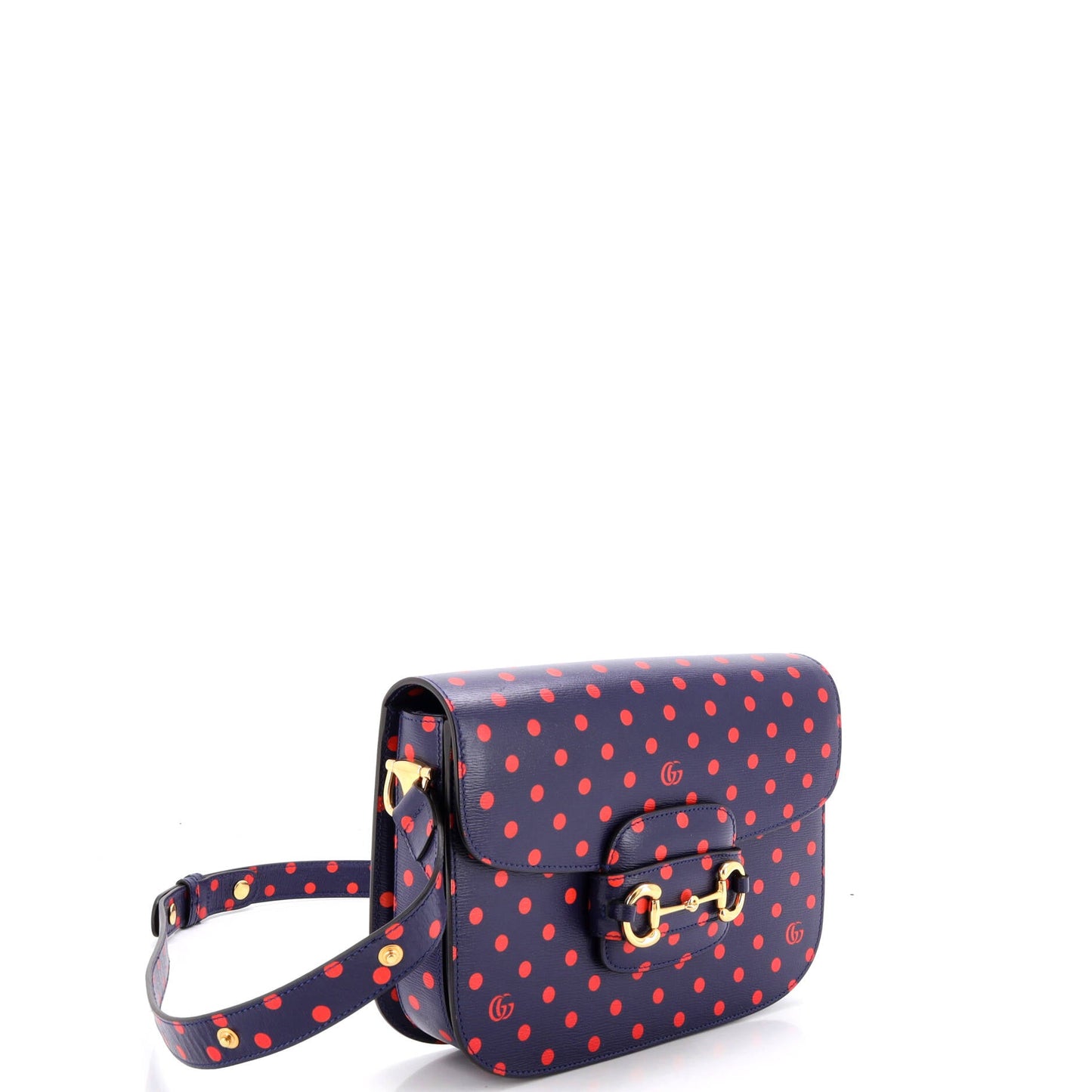 Horsebit 1955 Shoulder Bag Printed Leather Small