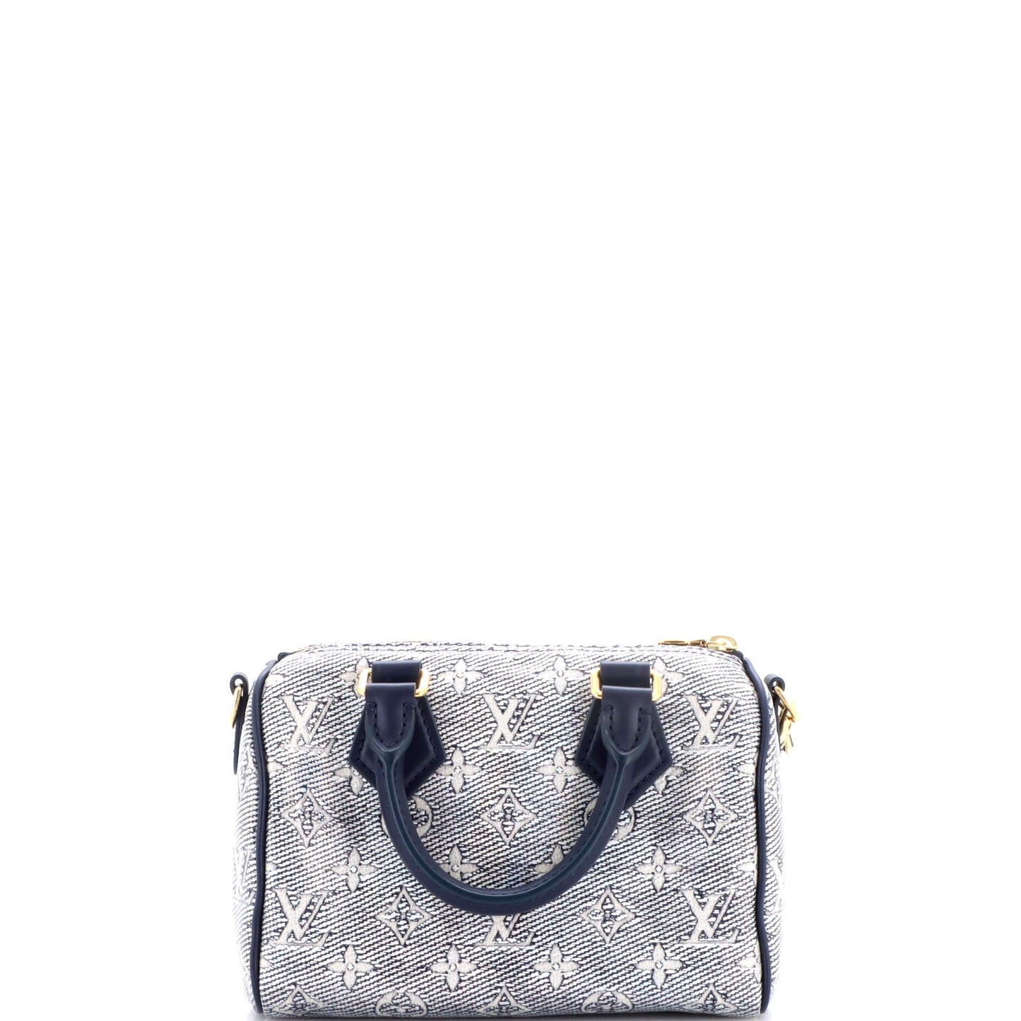 Speedy Bandouliere Bag Monoglam Jacquard Canvas 20
