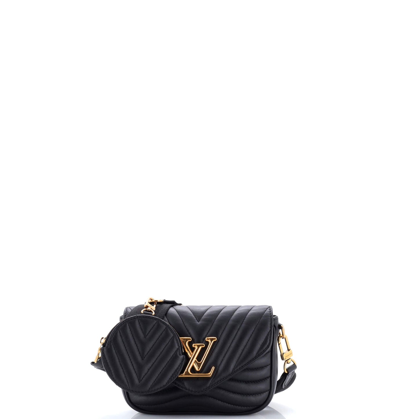 New Wave Multi Pochette Quilted Leather