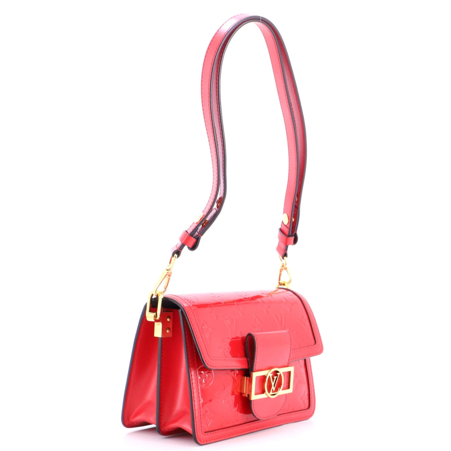 Dauphine Shoulder Bag Monogram Vernis Mini