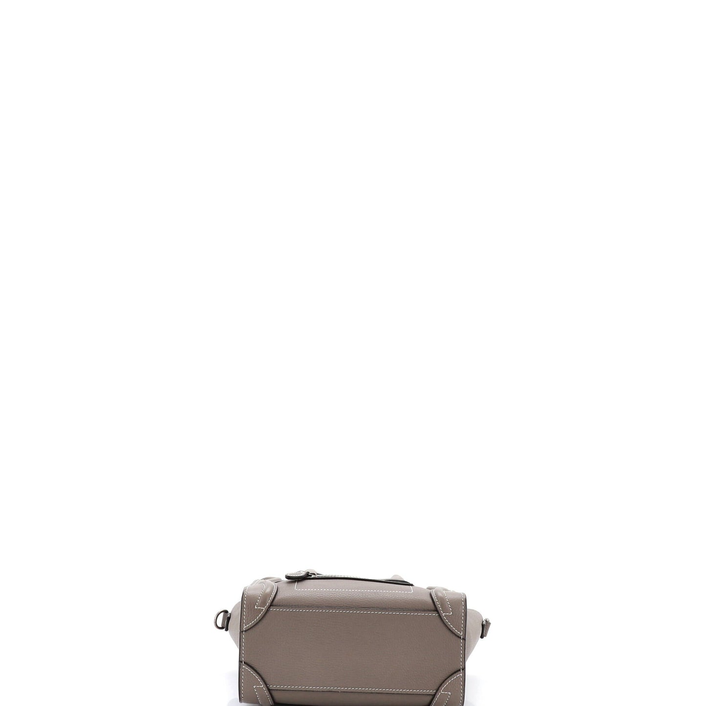 Luggage Bag Grainy Leather Nano