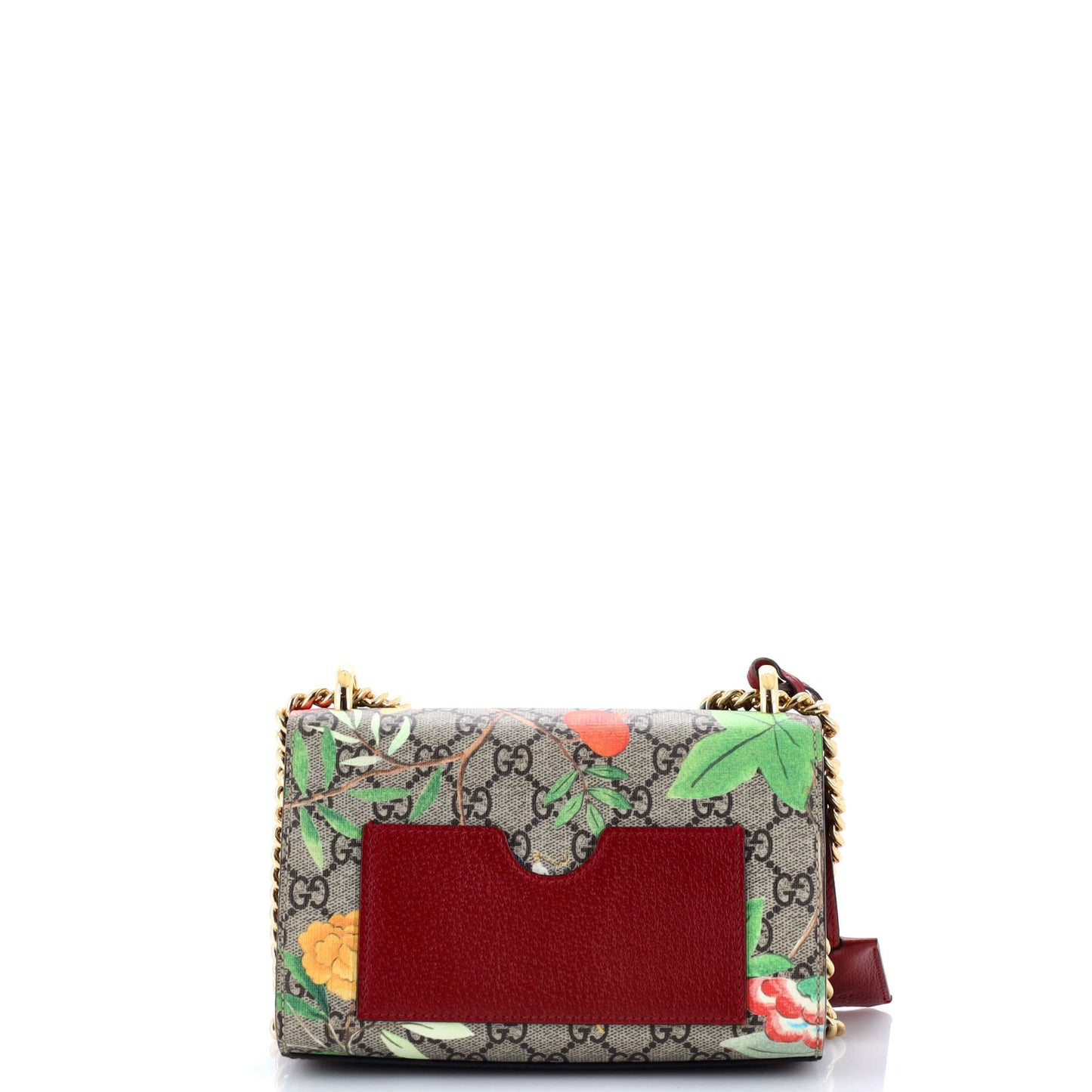 Padlock Shoulder Bag Tian Print GG Coated Canvas Small