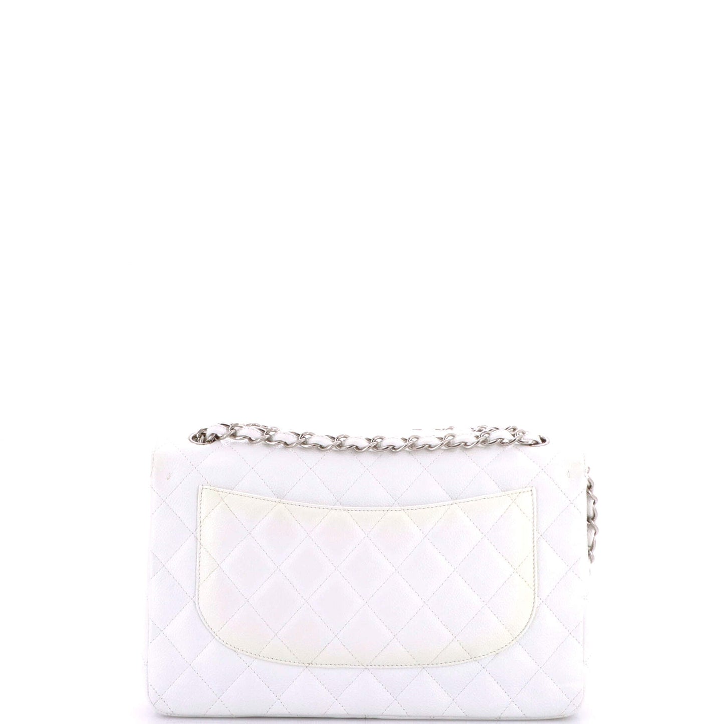 Vintage Classic Double Flap Bag Quilted Caviar Jumbo