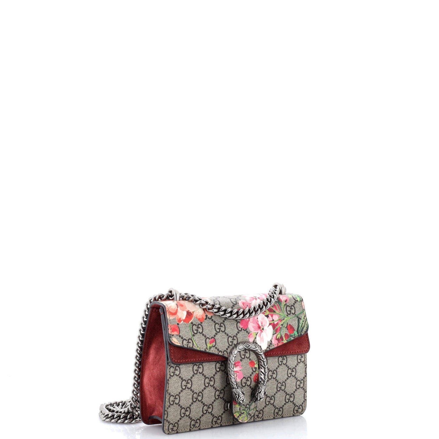 Dionysus Bag Blooms Print GG Coated Canvas Mini