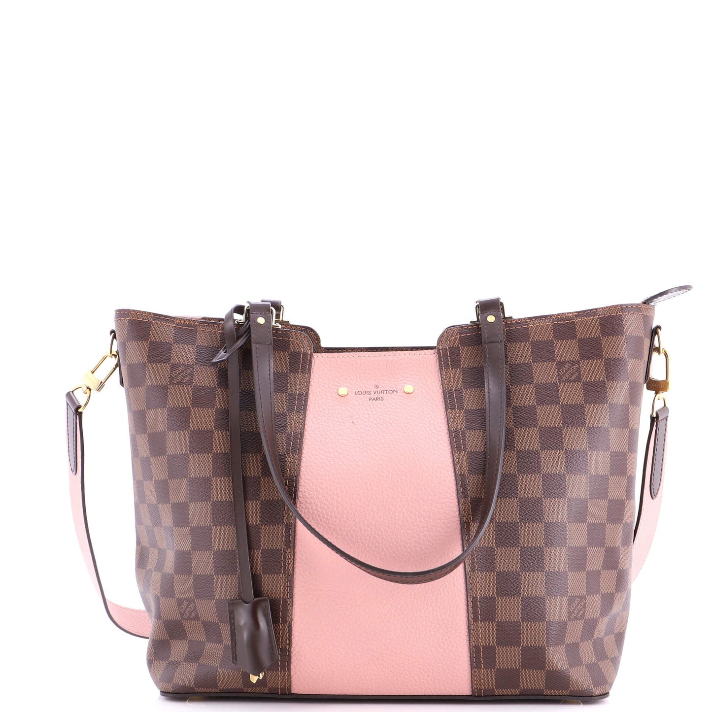 Jersey Handbag Damier with Leather