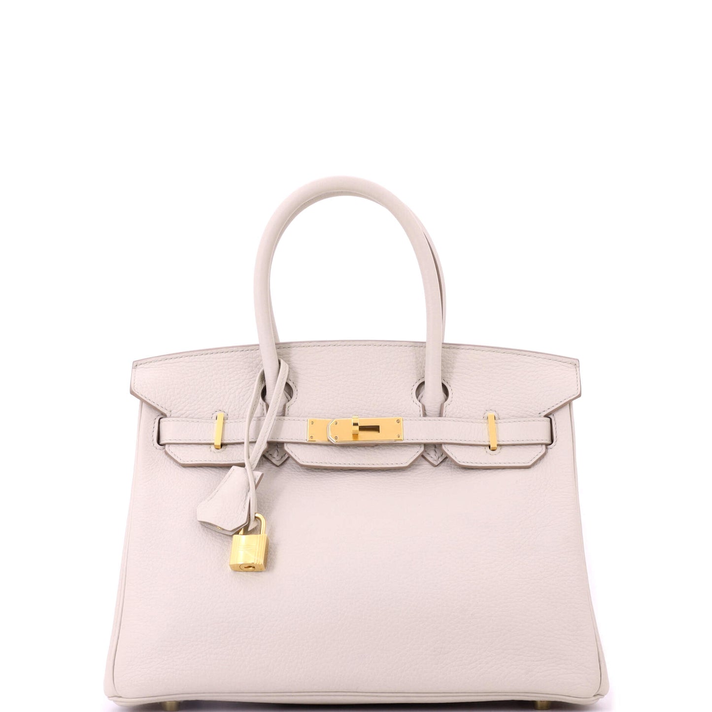 Birkin Handbag Light Togo with Gold Hardware 30