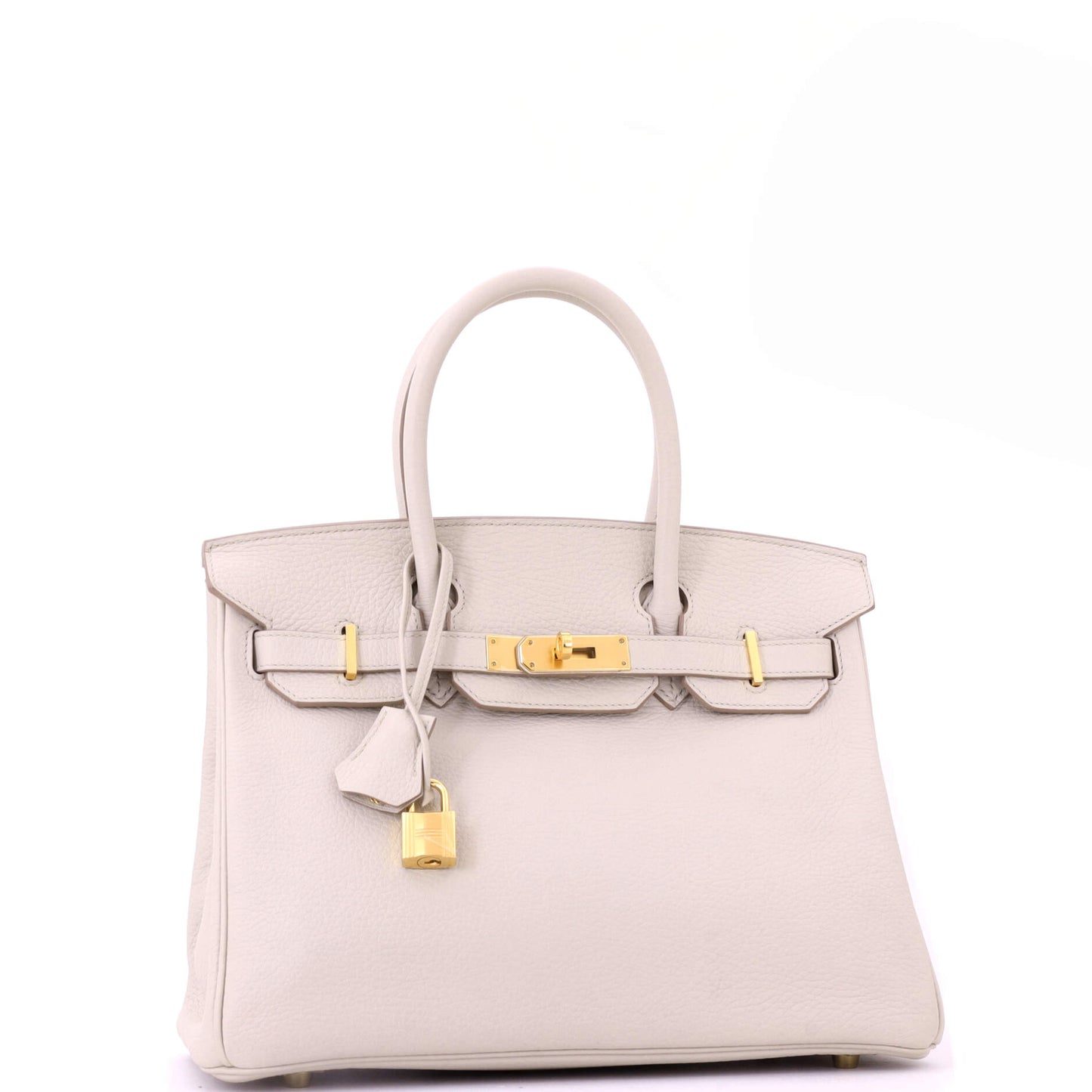 Birkin Handbag Light Togo with Gold Hardware 30