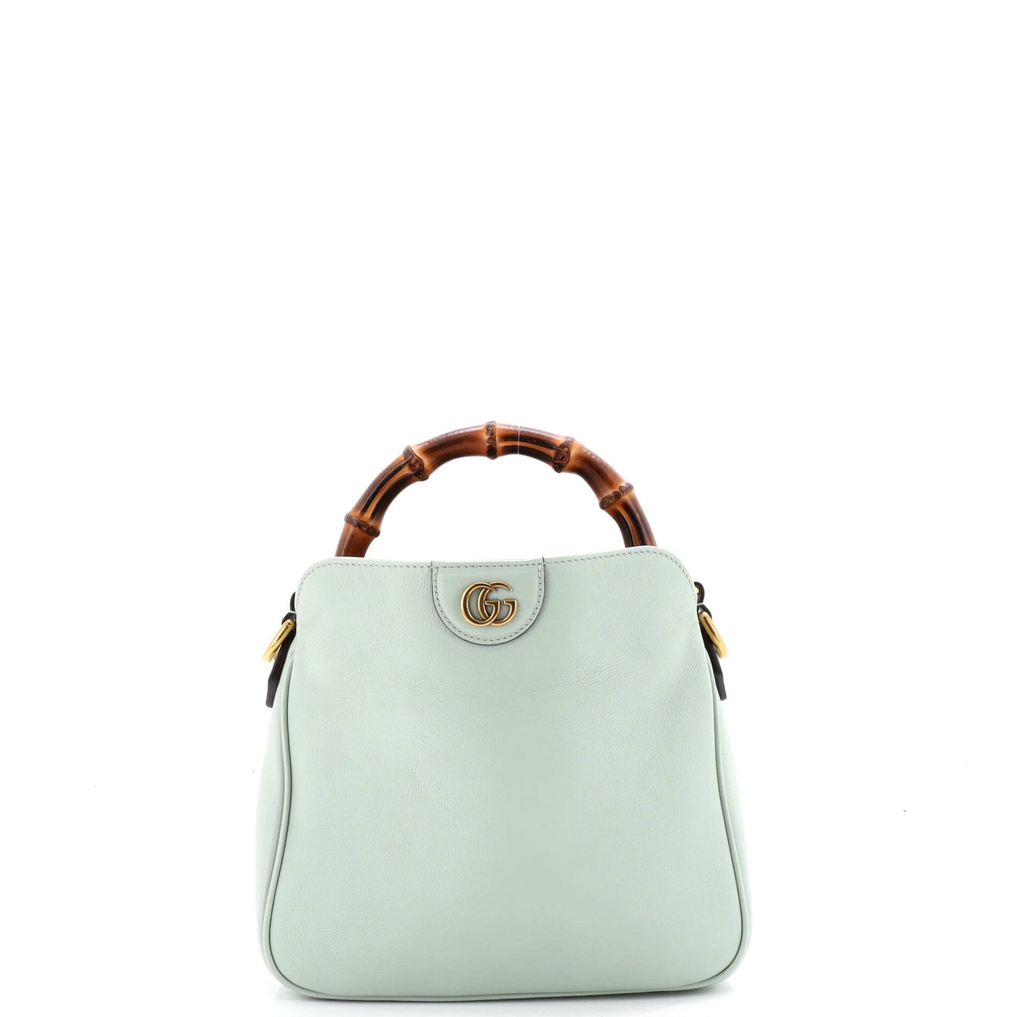 Diana NM Bamboo Shoulder Bag Leather Small