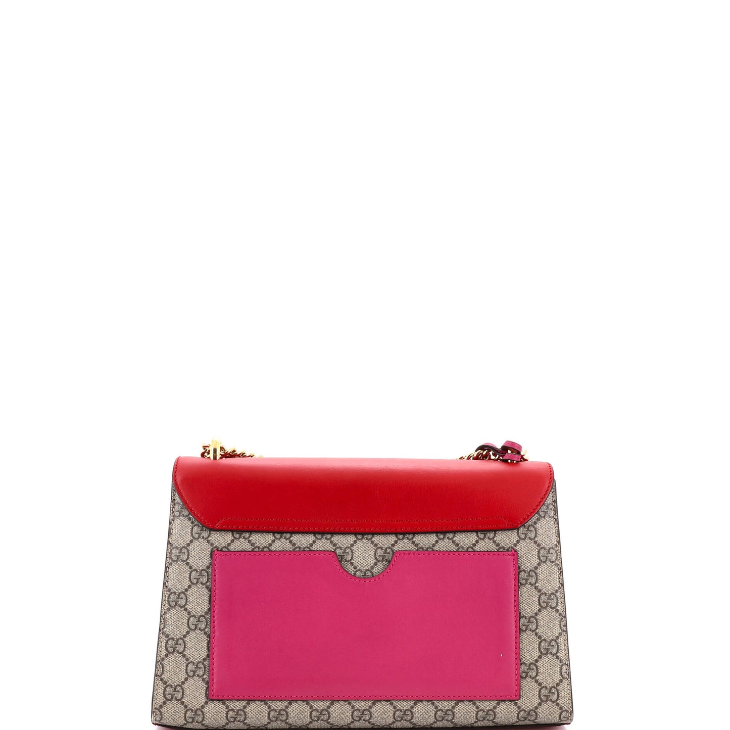 Padlock Shoulder Bag GG Coated Canvas and Leather Medium