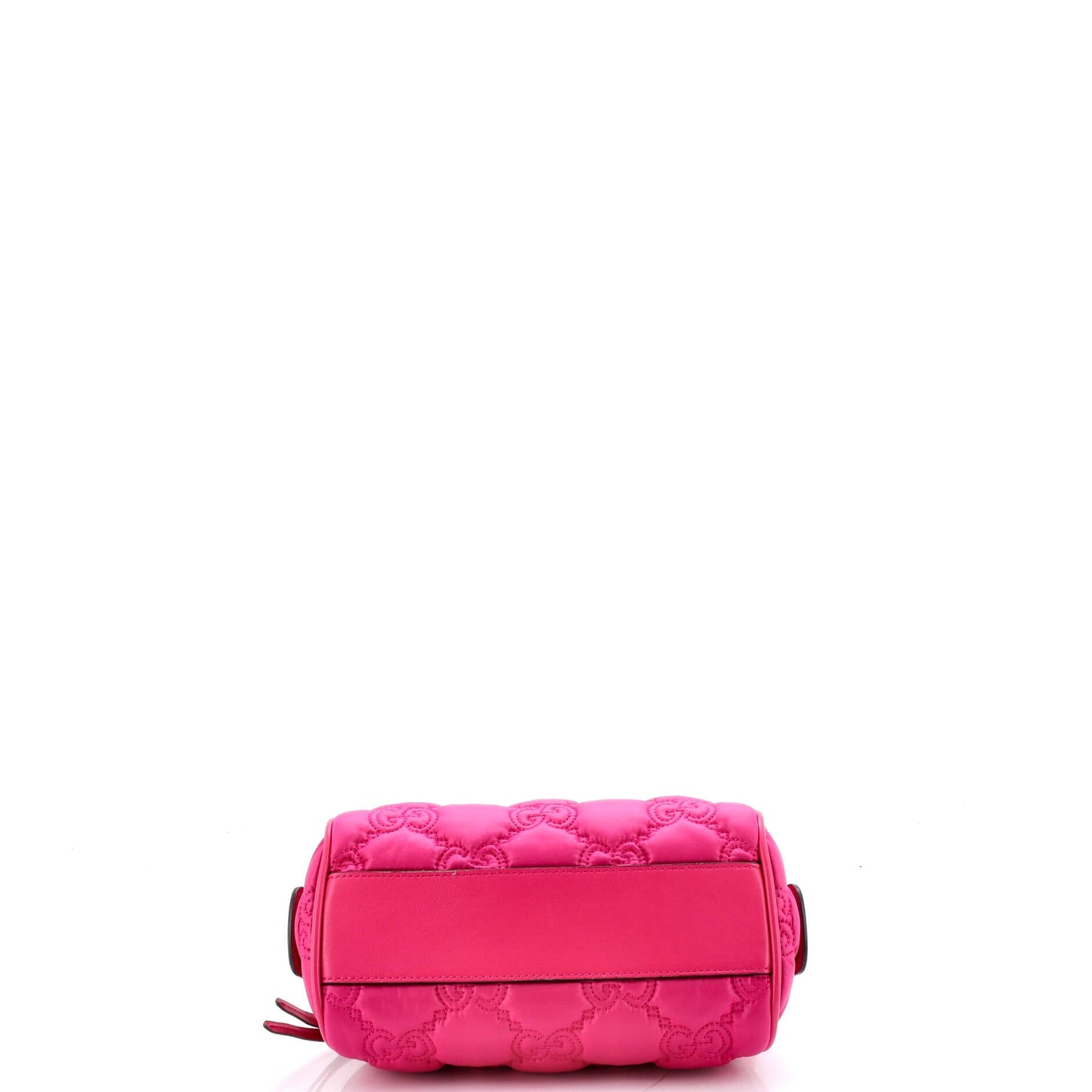 Ophidia Convertible Boston Top Handle Bag GG Matelasse Nylon with Leather Mini