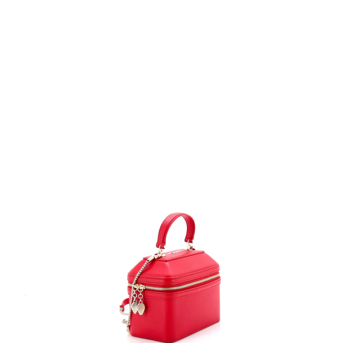 Serpenti Jewelry Box Bag Leather