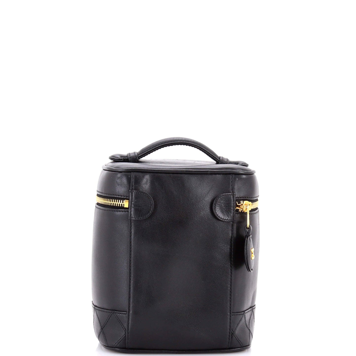 Vintage Cosmetic Case Lambskin Tall