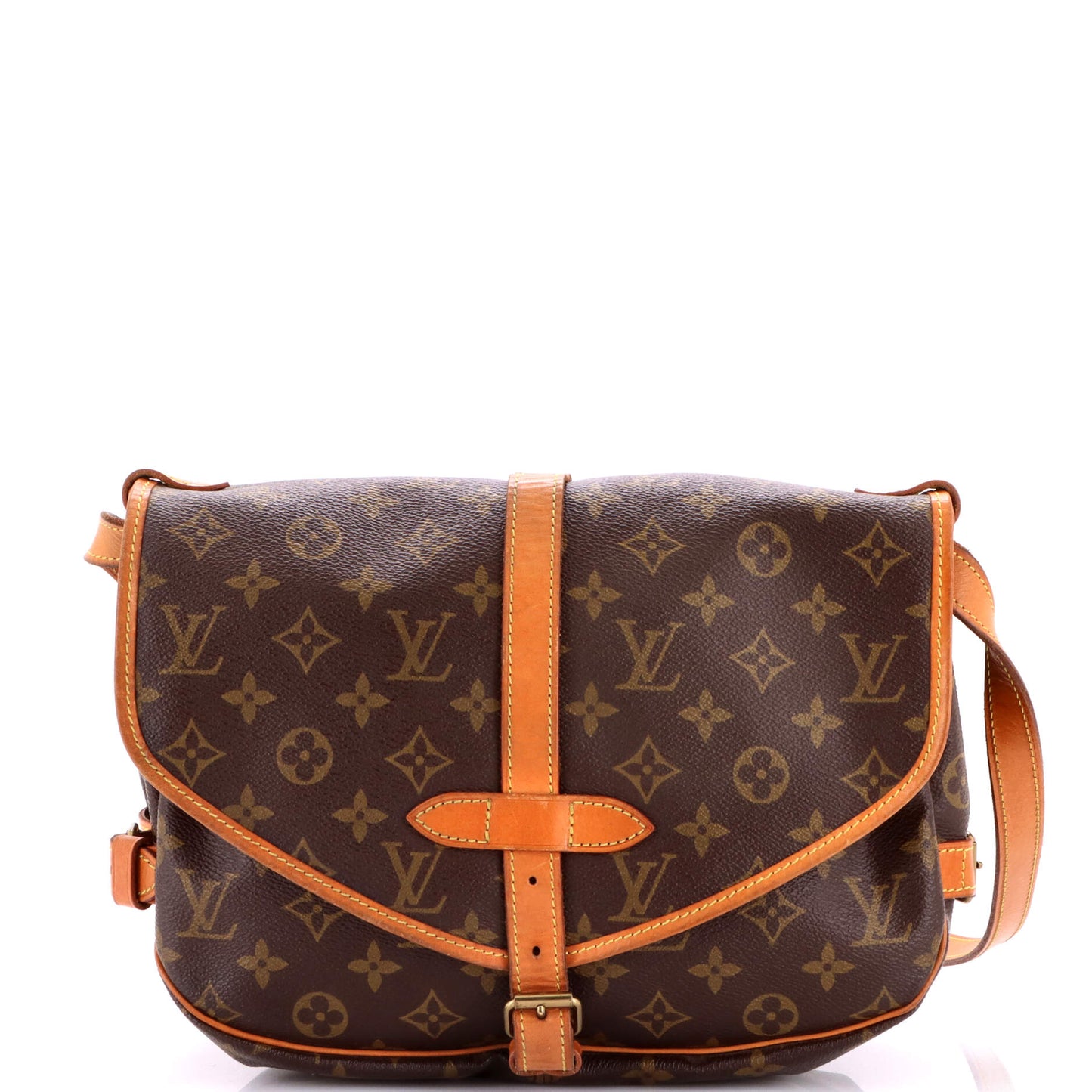 Saumur Handbag Monogram Canvas 30