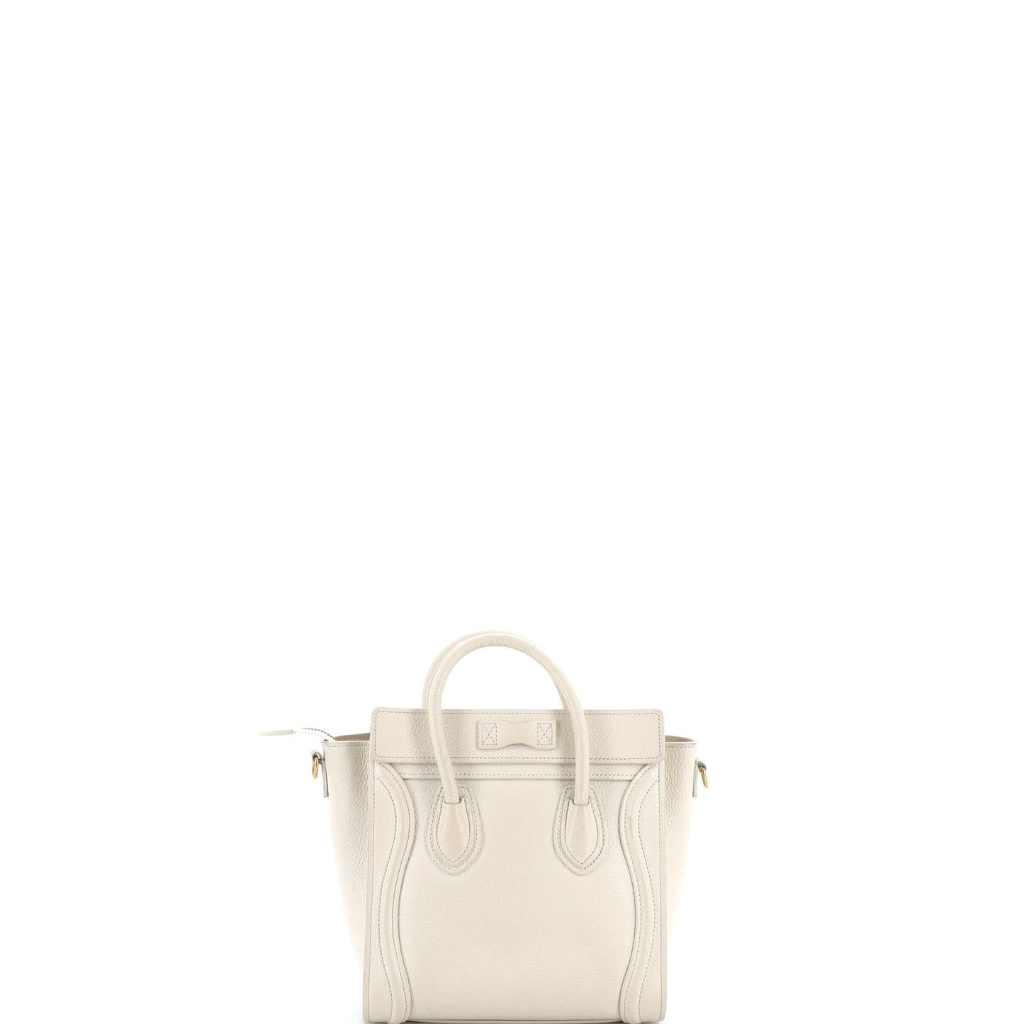 Luggage Bag Grainy Leather Nano