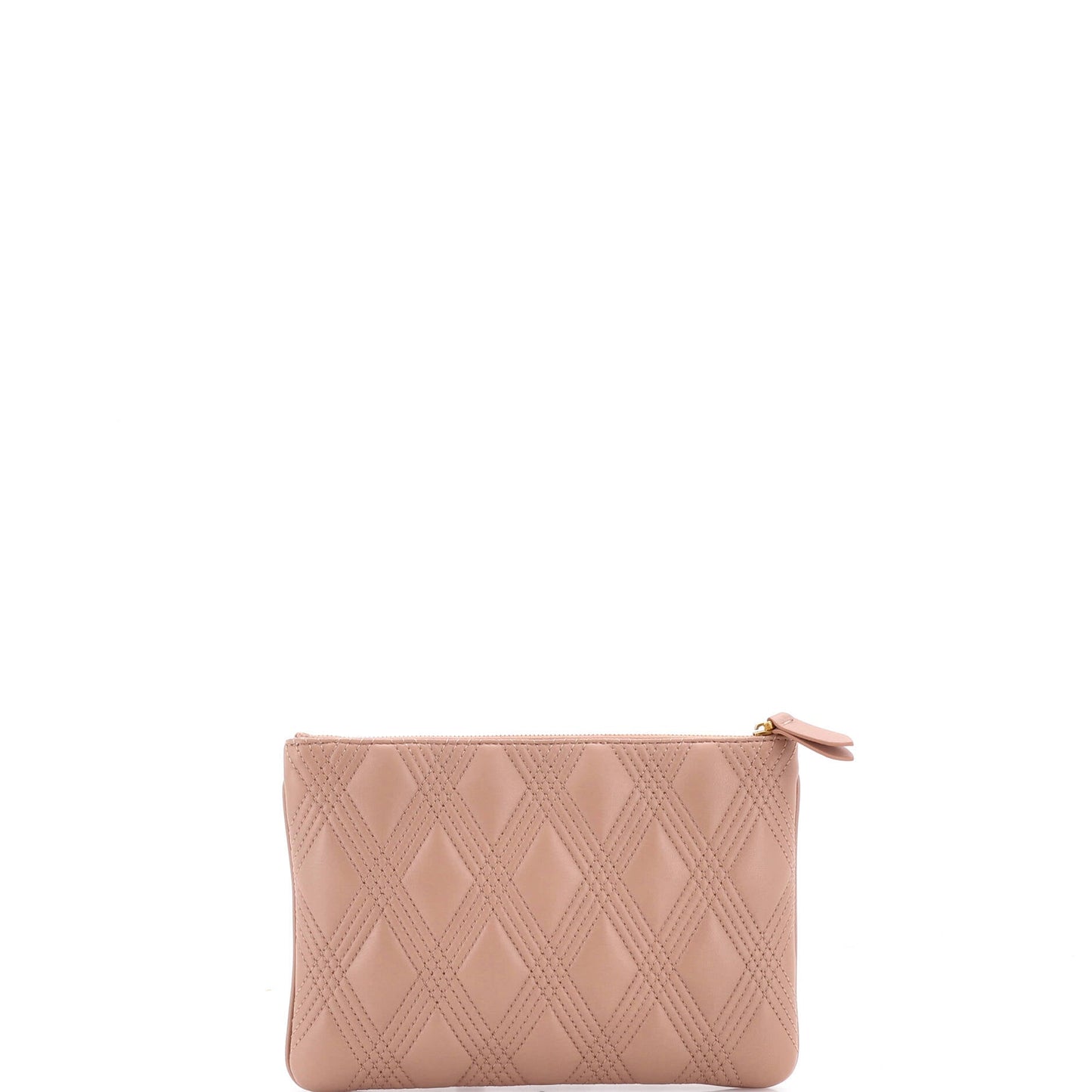 Quiltie 67 Zip Pouch Quilted Leather Medium