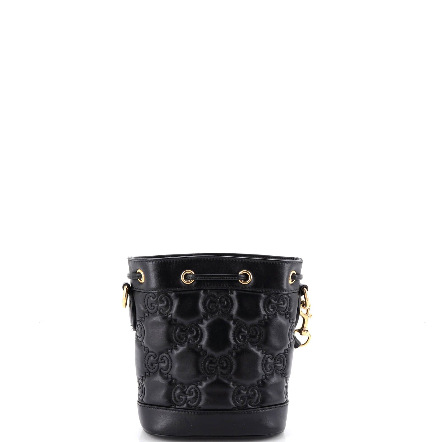 GG Convertible Bucket Bag GG Matelasse Leather Small