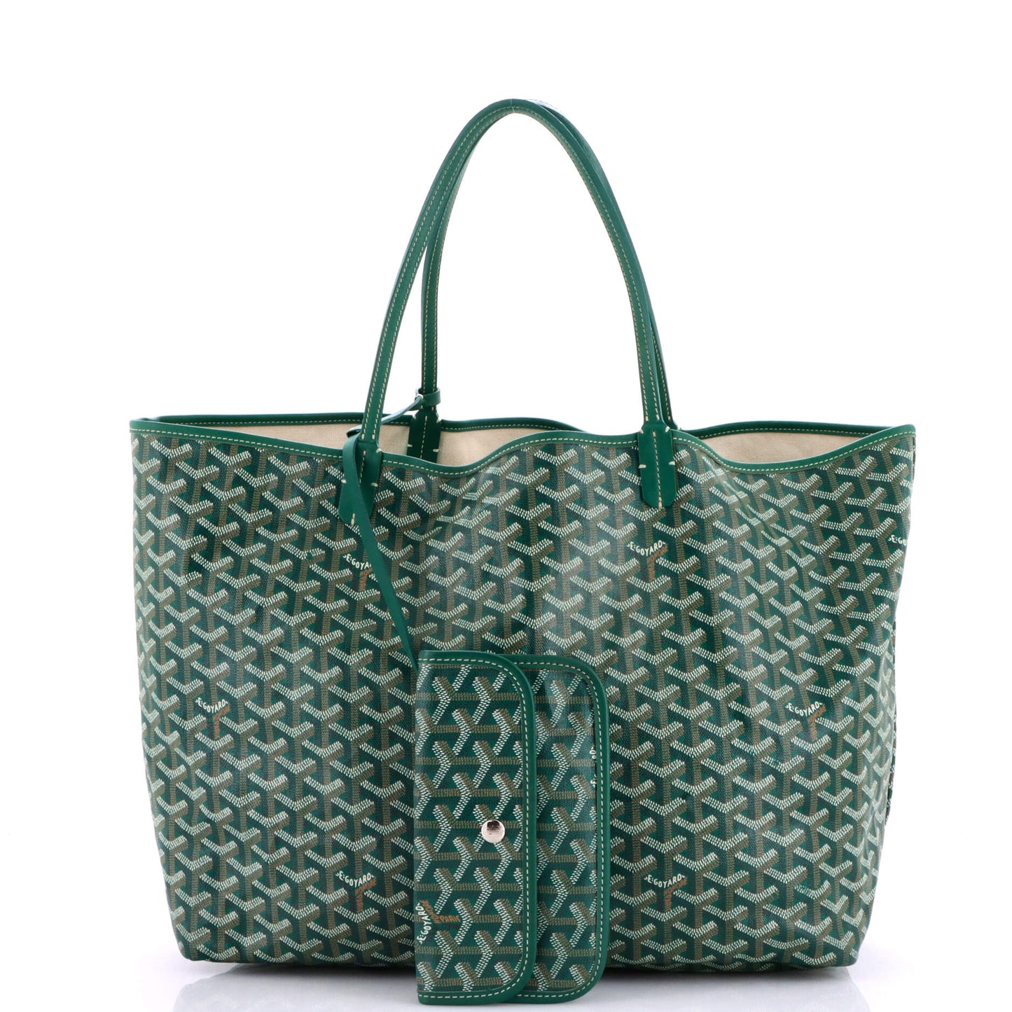 Saint Louis Tote Claire Voie Coated Canvas GM