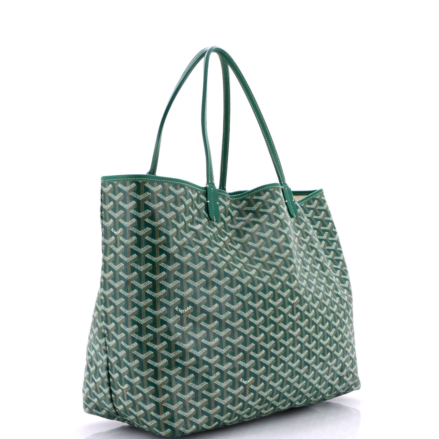 Saint Louis Tote Claire Voie Coated Canvas GM