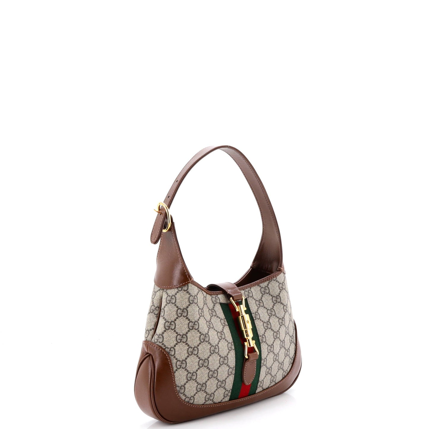 Jackie 1961 Hobo GG Coated Canvas Small