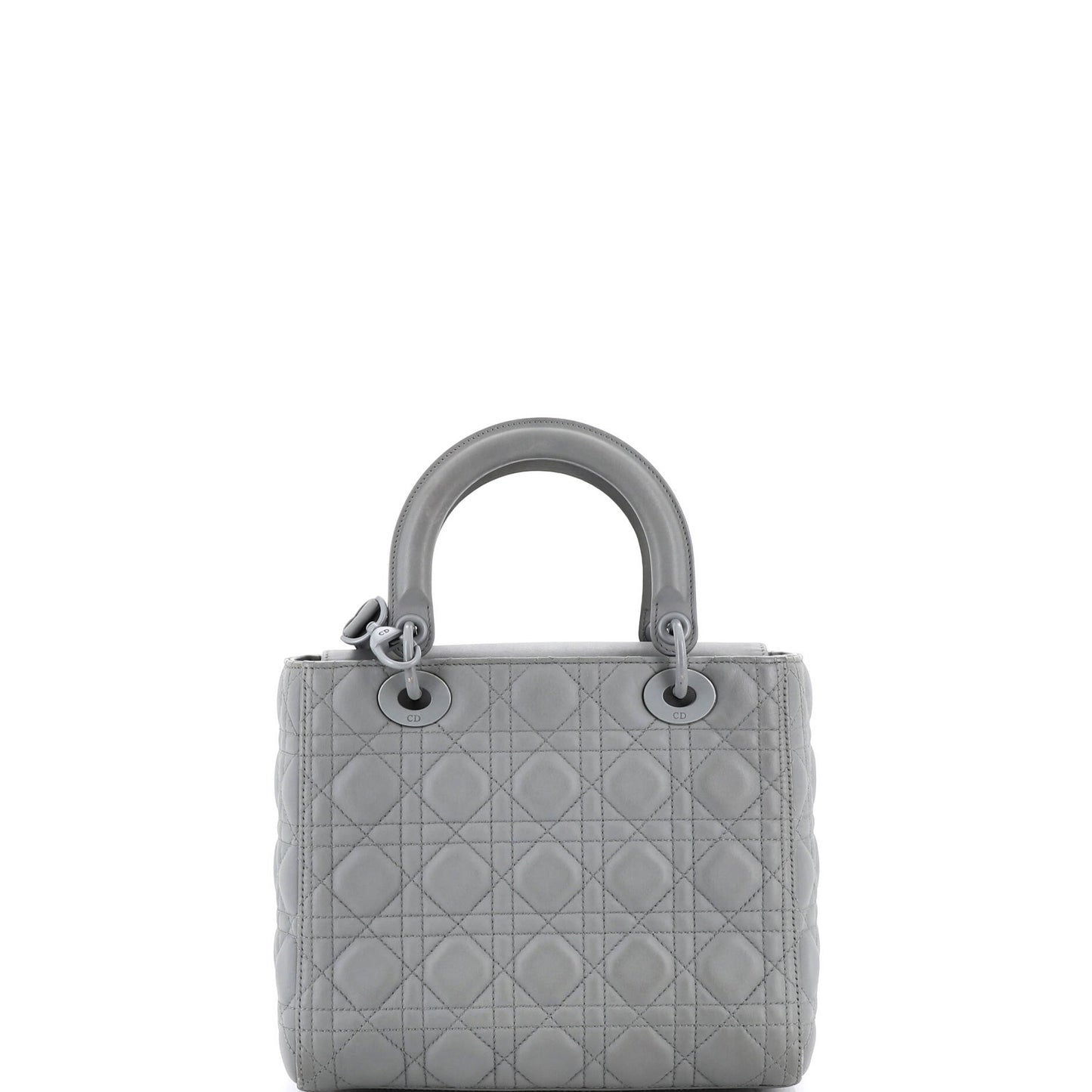 Ultra Matte Lady Dior Bag Cannage Quilt Calfskin Medium