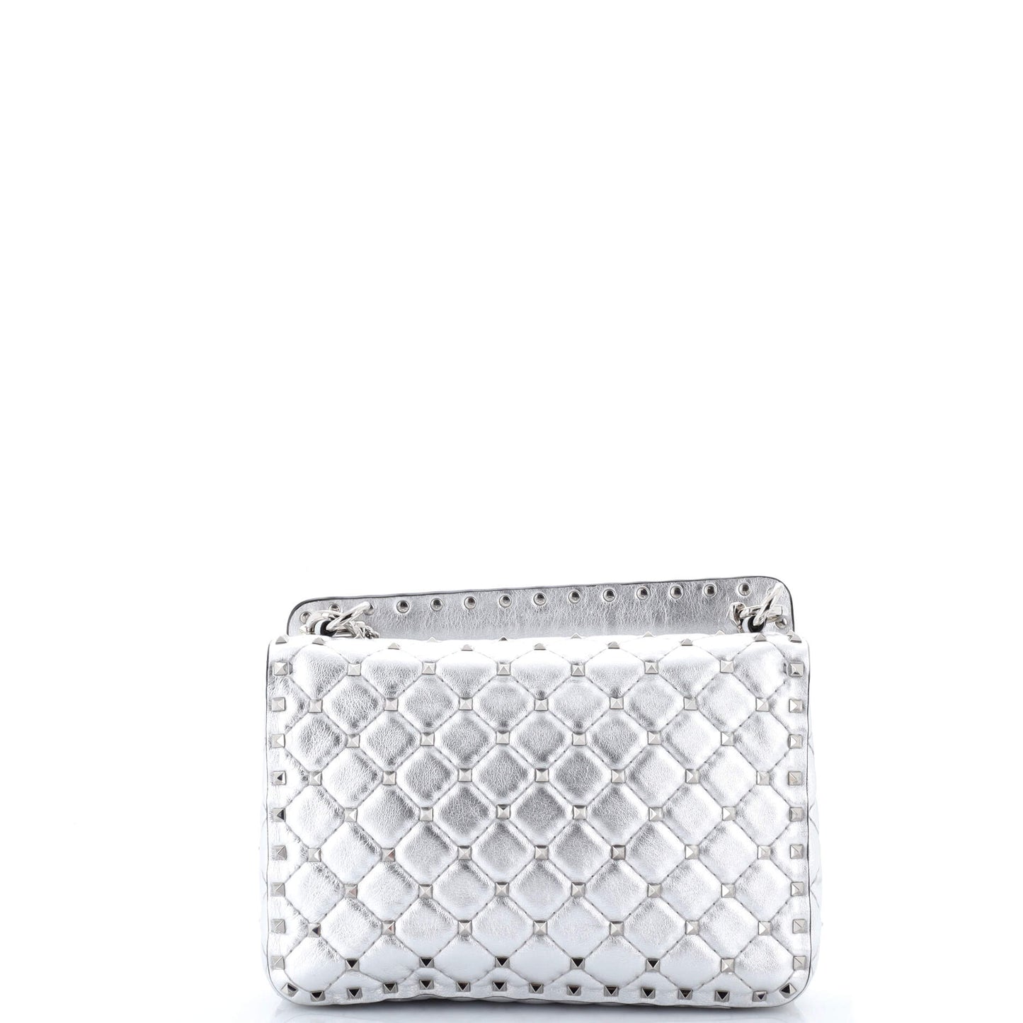 Rockstud Spike Flap Bag Quilted Leather Medium