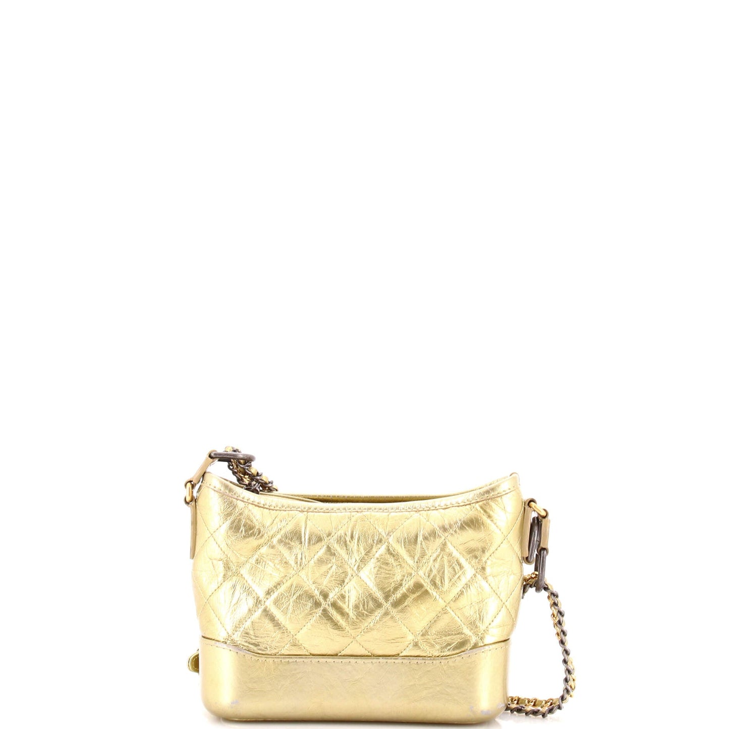 Gabrielle Hobo Quilted Aged Calfskin Small