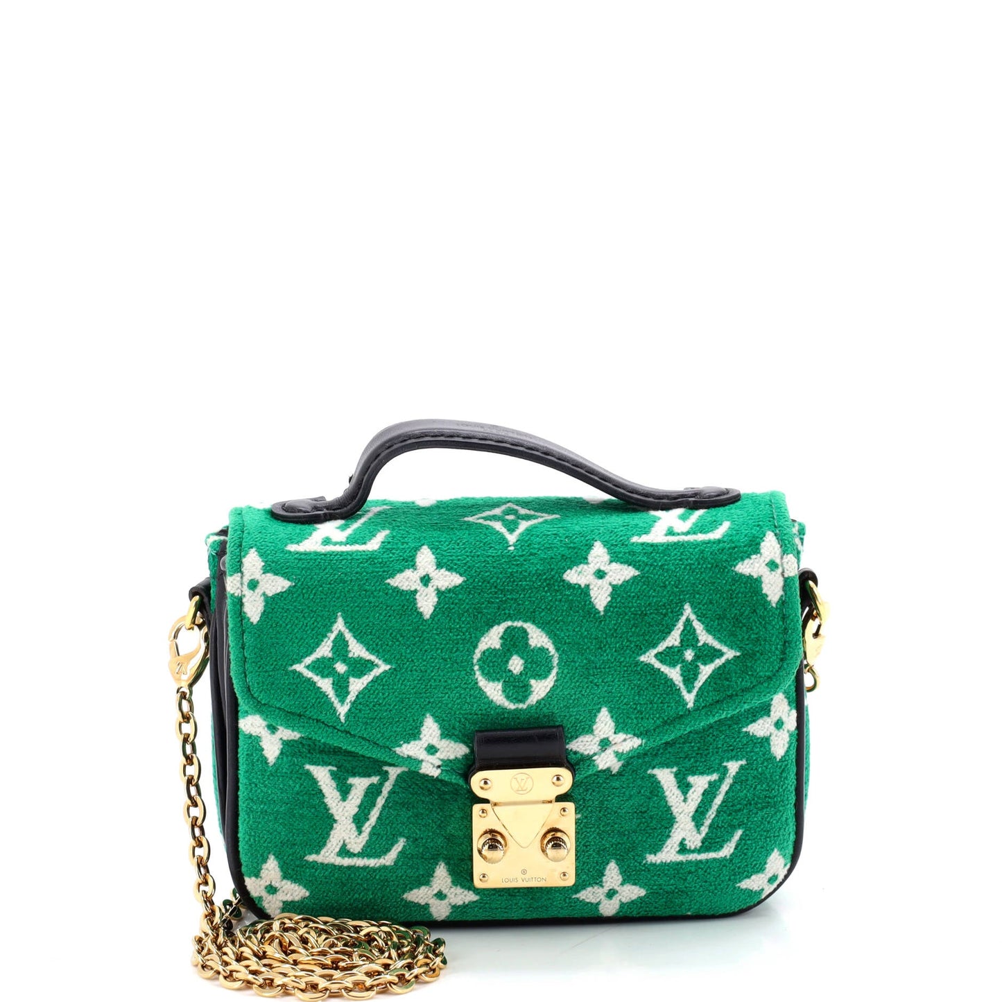Micro Metis LV Match Monogram Jacquard Velvet
