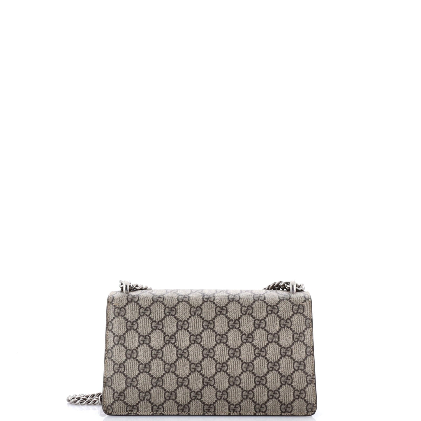Dionysus Bag GG Coated Canvas with Crystal Embellished Metal Small