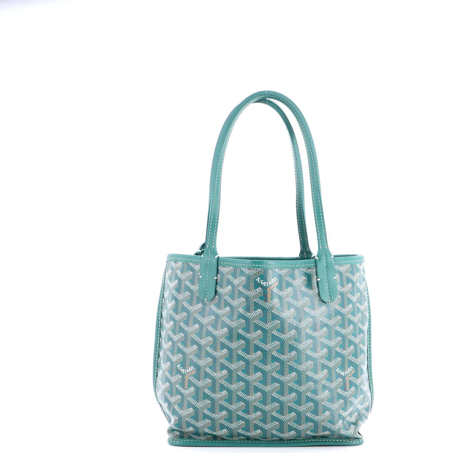 Anjou Reversible Tote Coated Canvas Mini